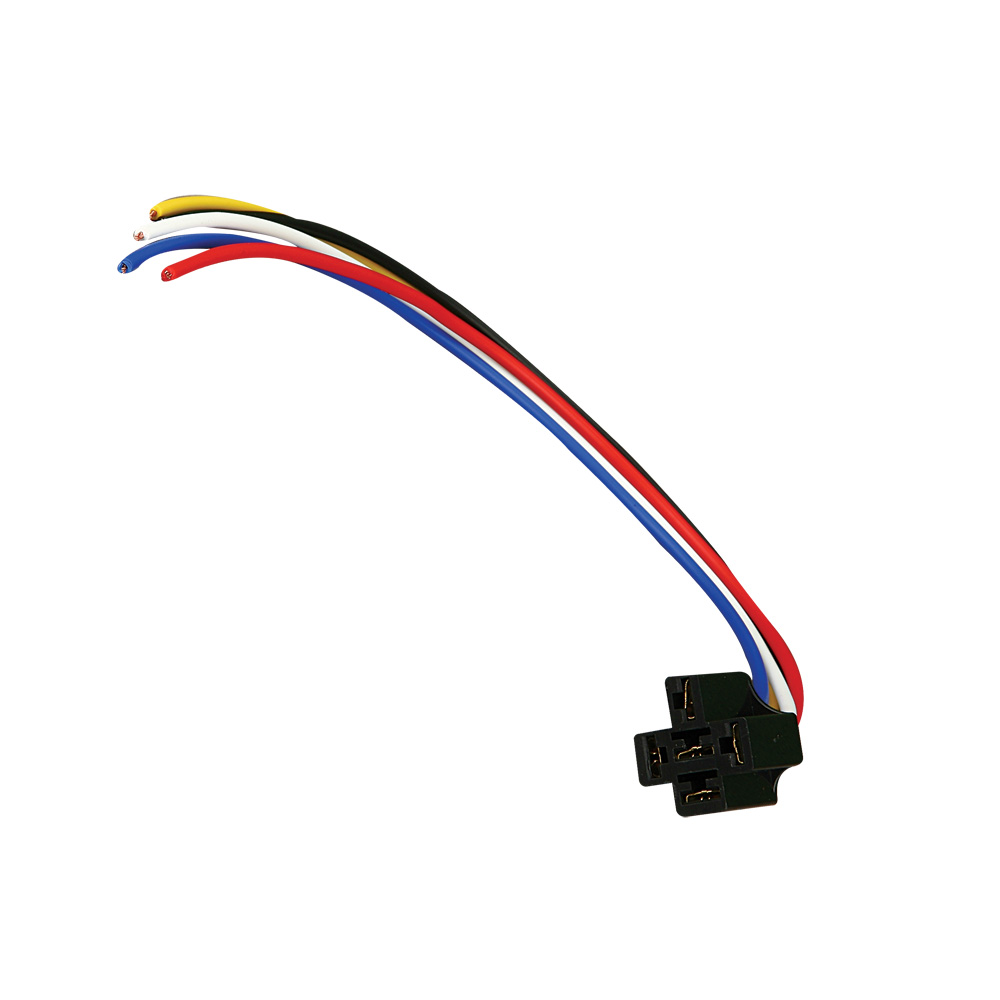 3 Wire Relay Socket With Diode - Each