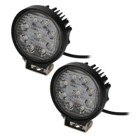 Daytona Lights Round Driving Lights - 9 LED (2PK)