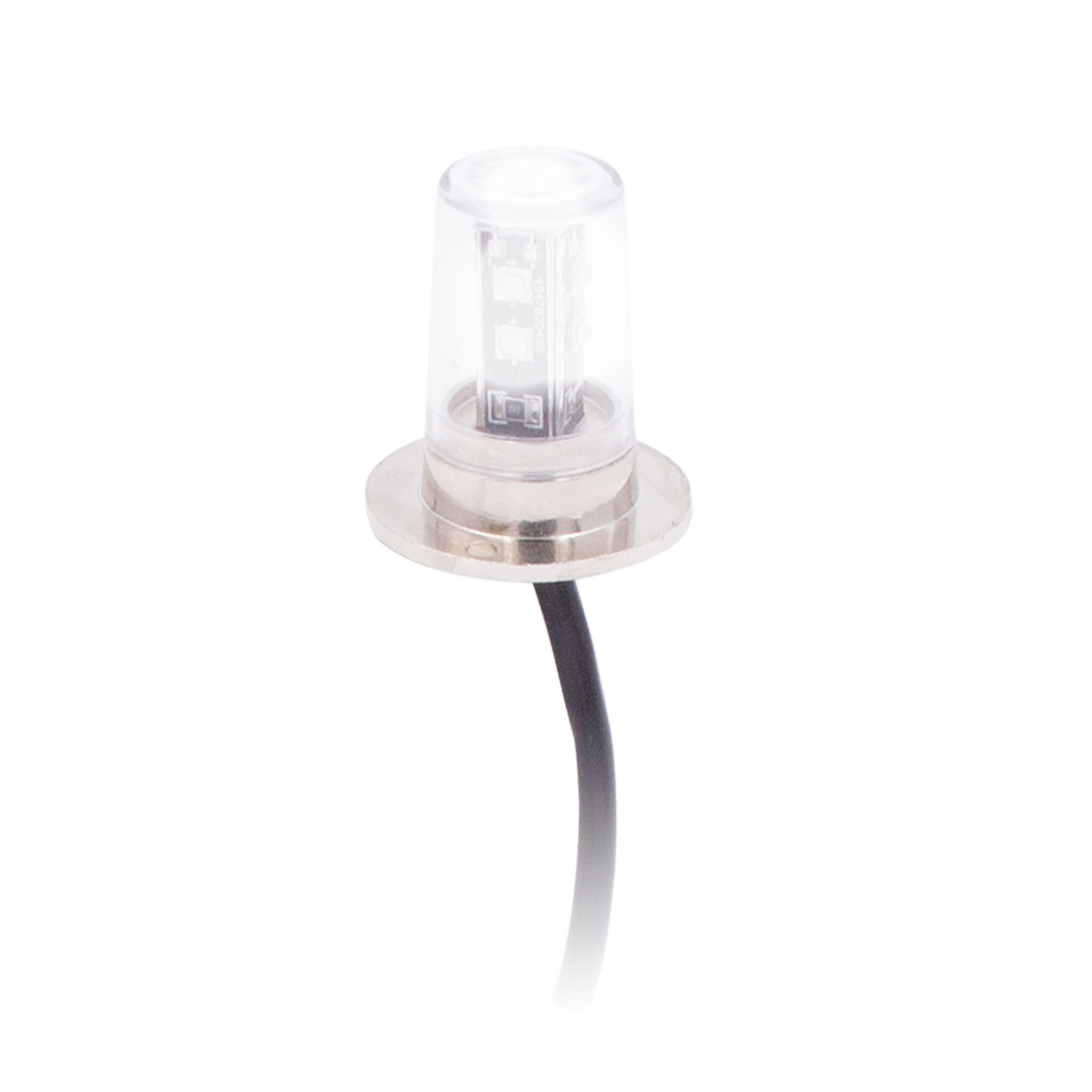 White LED Strobe Light Bulb - 8 LED