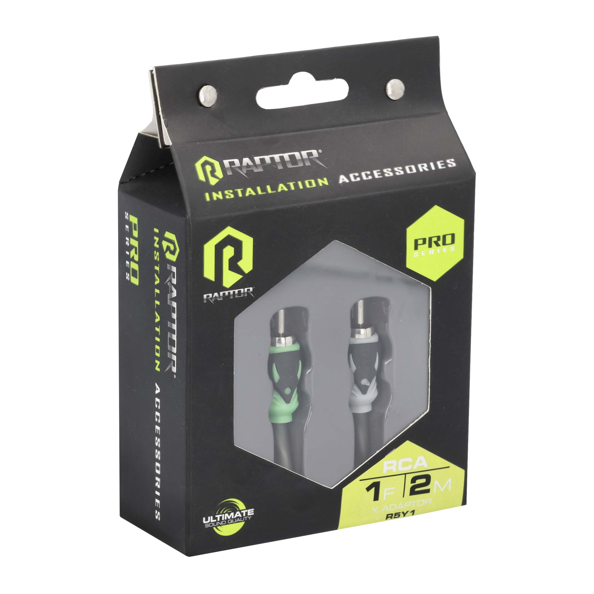 RCA 2-Channel Audio Cable - Pro Series 1F-2M