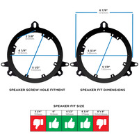 Lexus | Toyota | Scion | Porsche 1998-Up - 6" to 6.75"