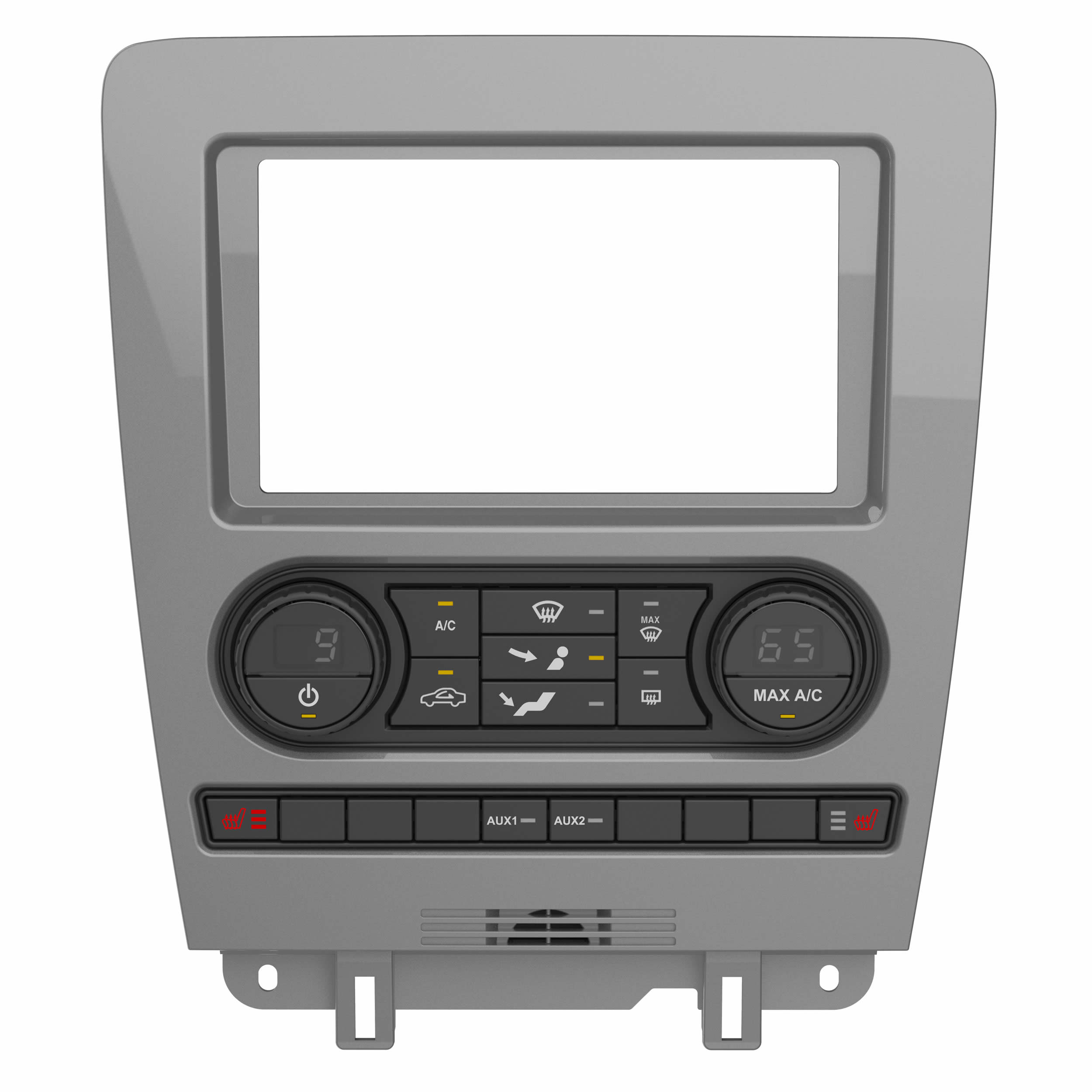 Ford Mustang 2010-2014 - with Single Zone, Manual Climate Co