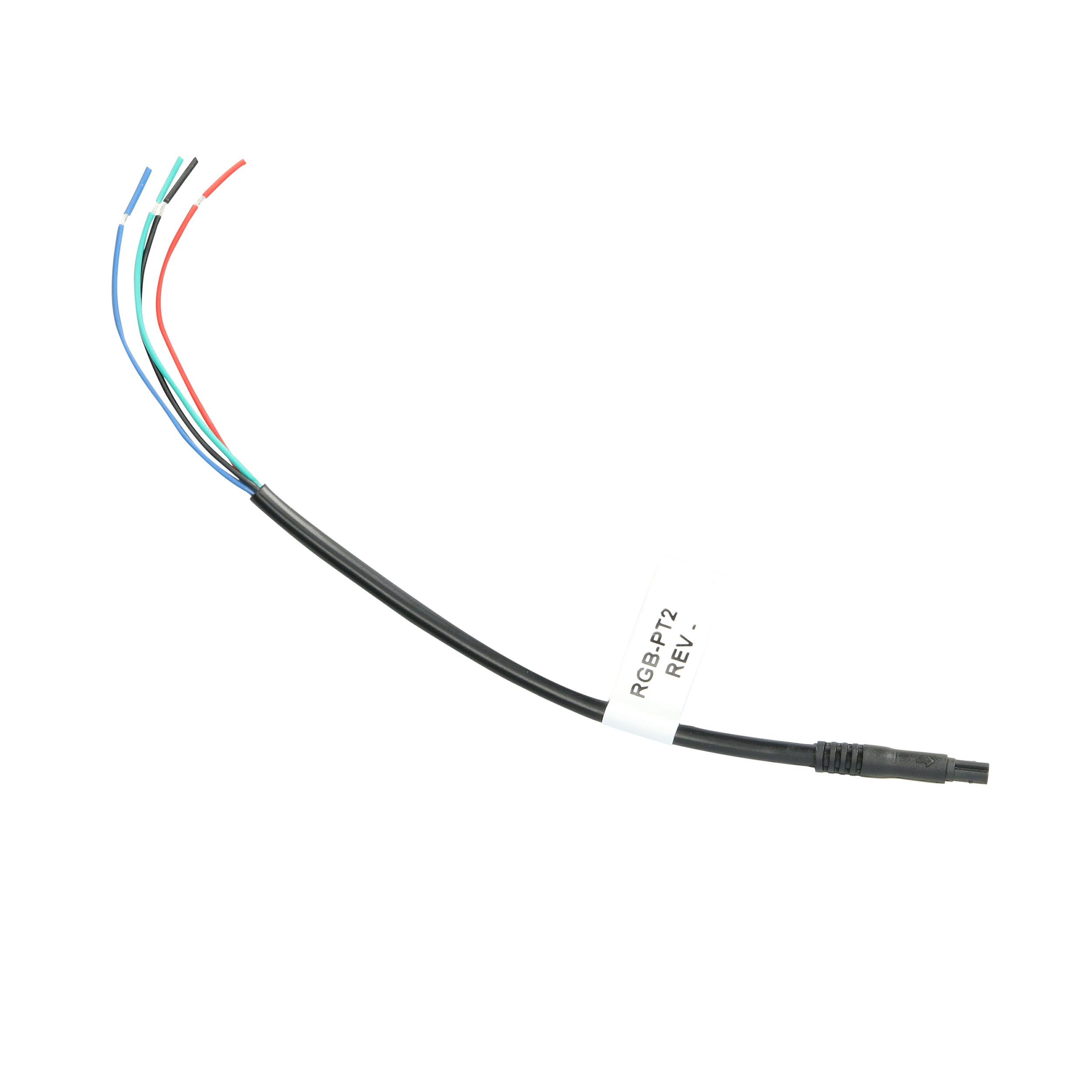 RGB Hardwire Plug, Used with RGB-CB2 - 6 Inch