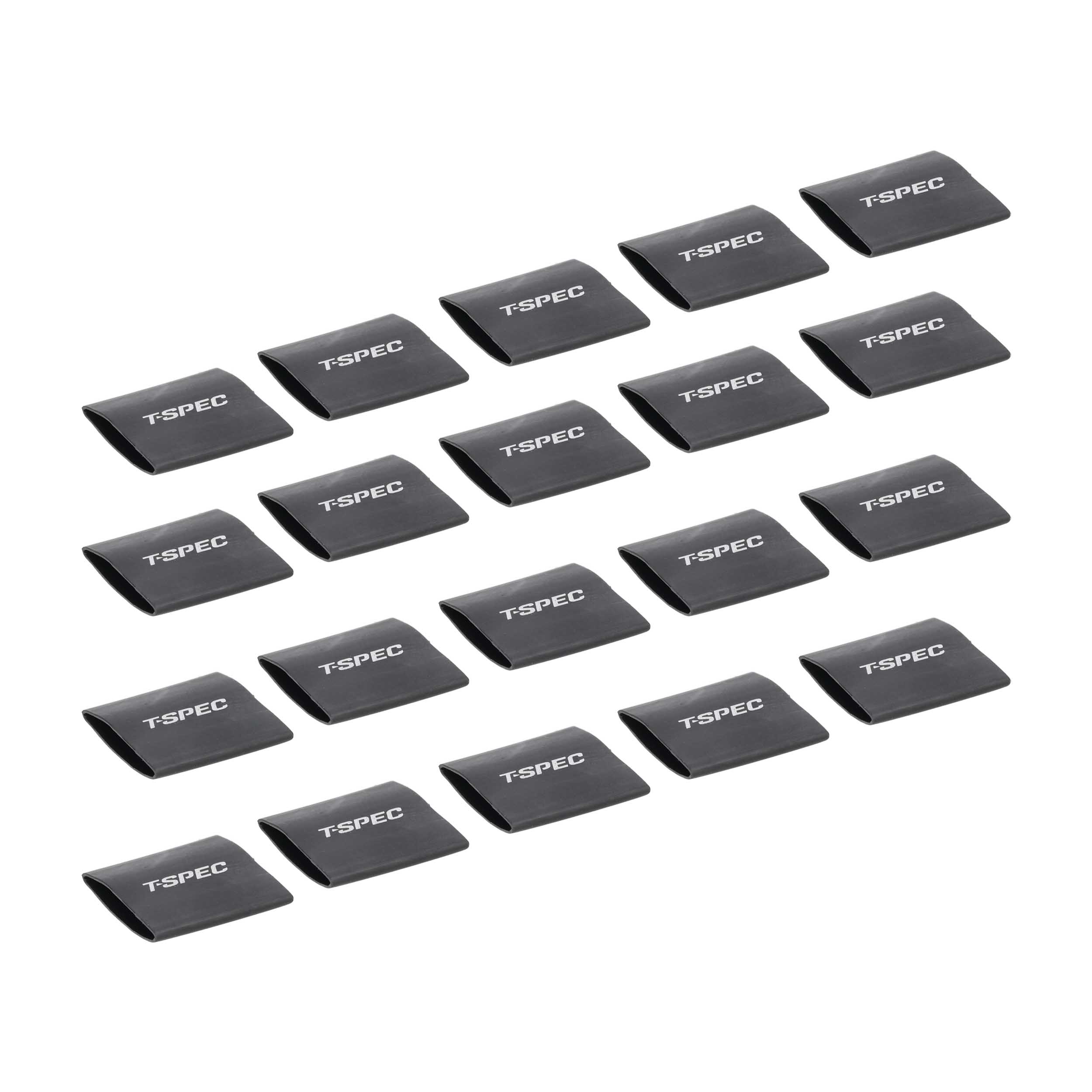 20-Piece 0/1GA Heat Shrink Labels - Refill Pack