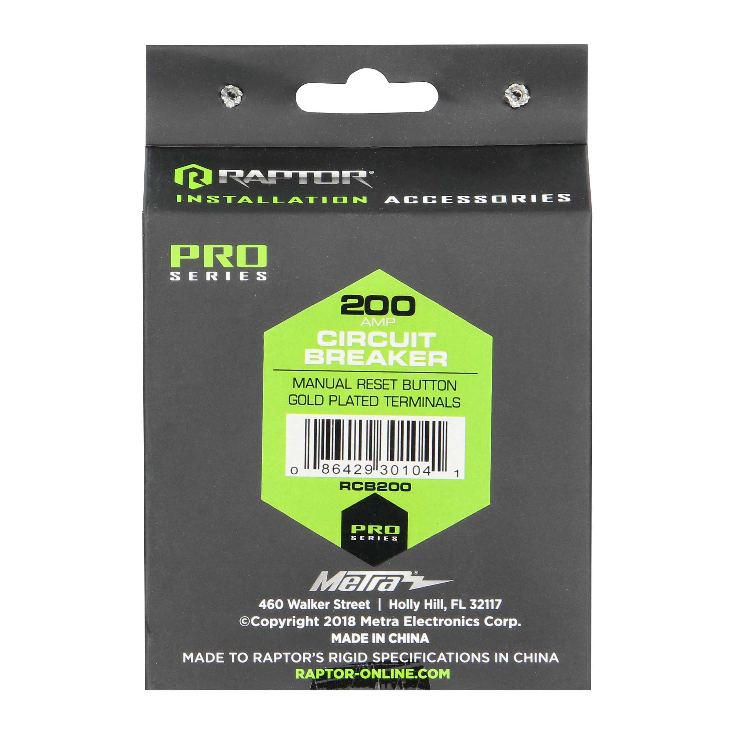 200 AMP Circuit Breaker - PRO SERIES