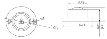 15W RGB Underwater Transom Light