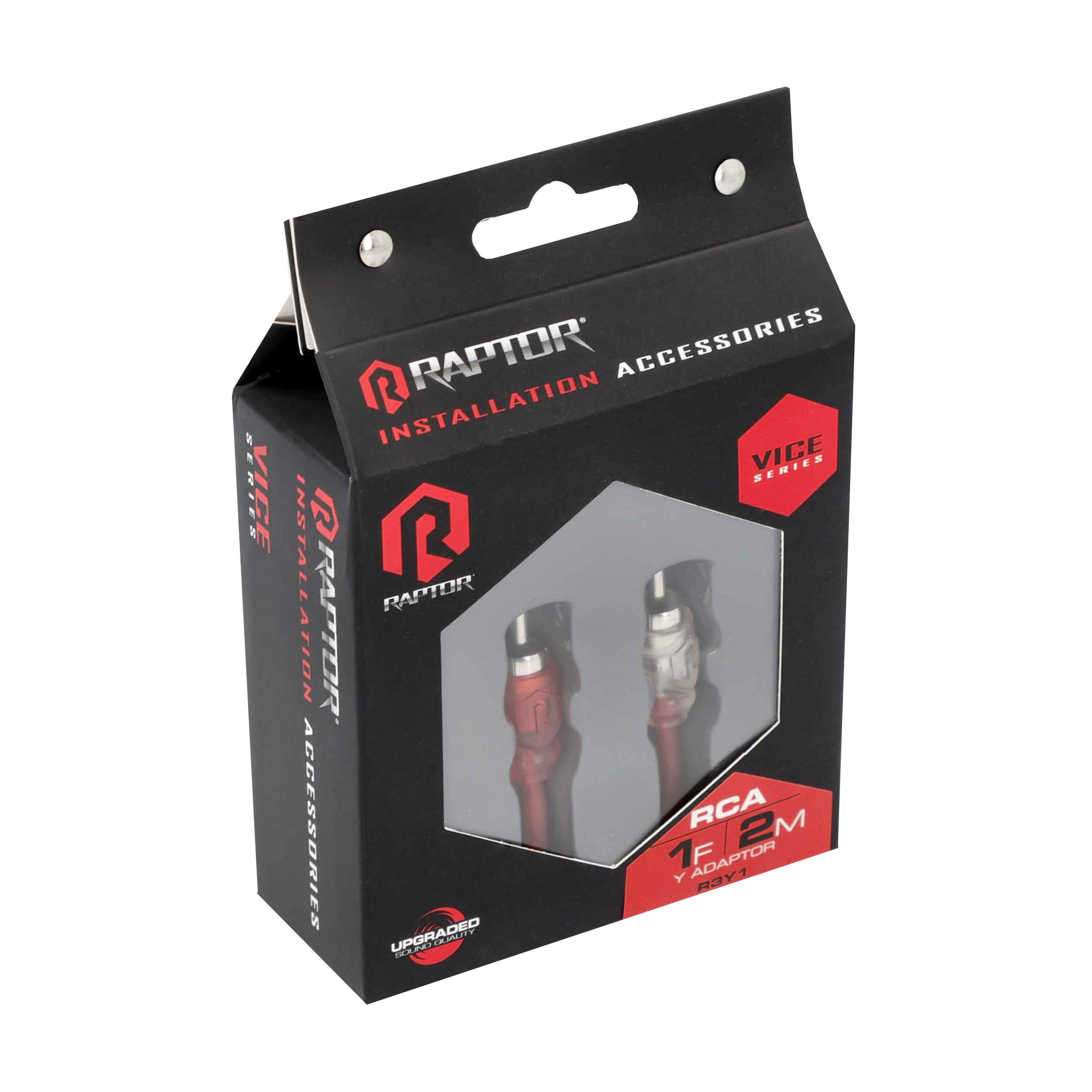 RCA 2-Channel Audio Cable - Vice Series 1F-2M