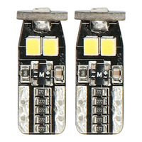 T10 White Bulbs with Integrated Internal CANBUS System - 2-P
