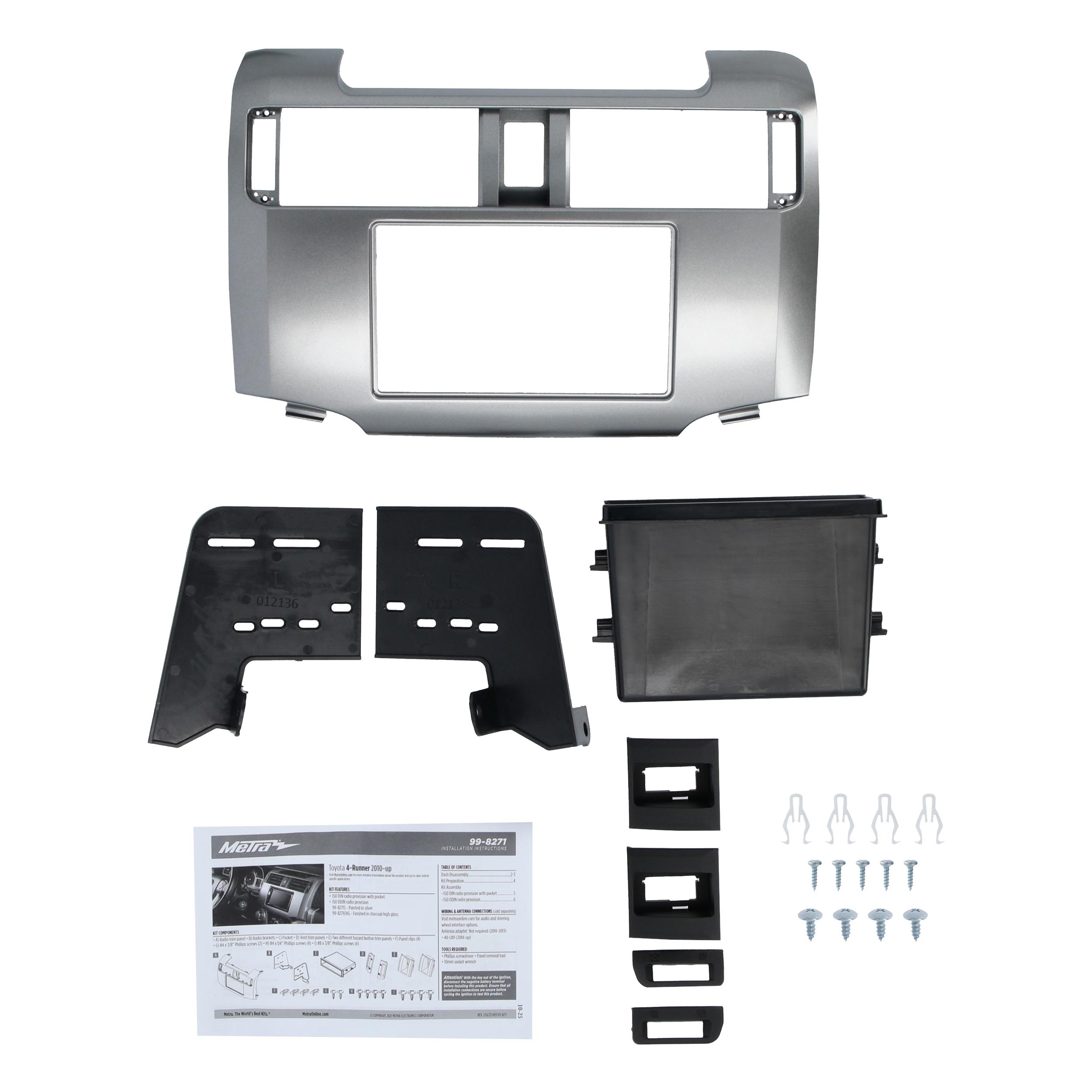 Toyota 4 Runner 2010-Up - Silver