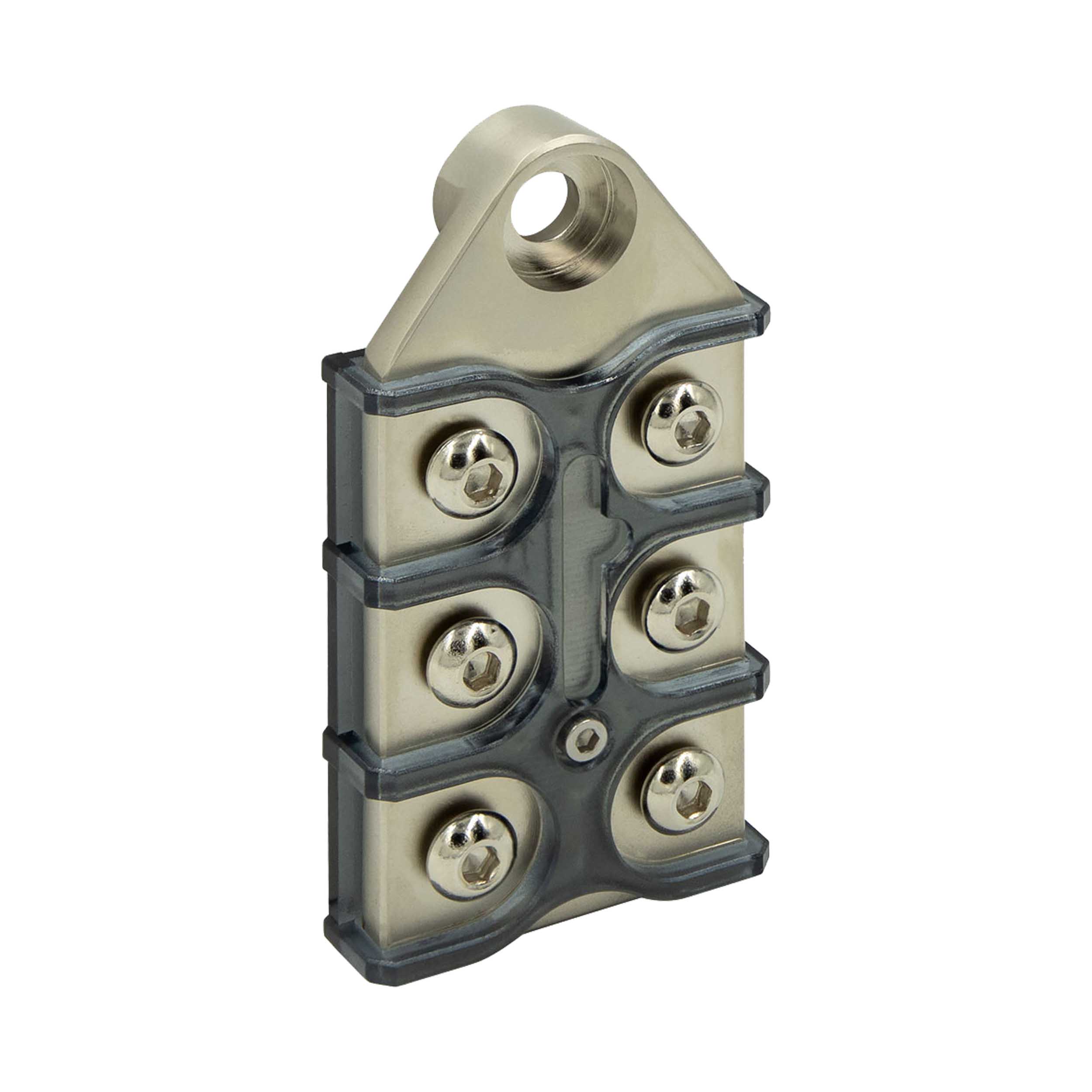 Shuriken Brass Bus Bar Plate for Ring Terminals