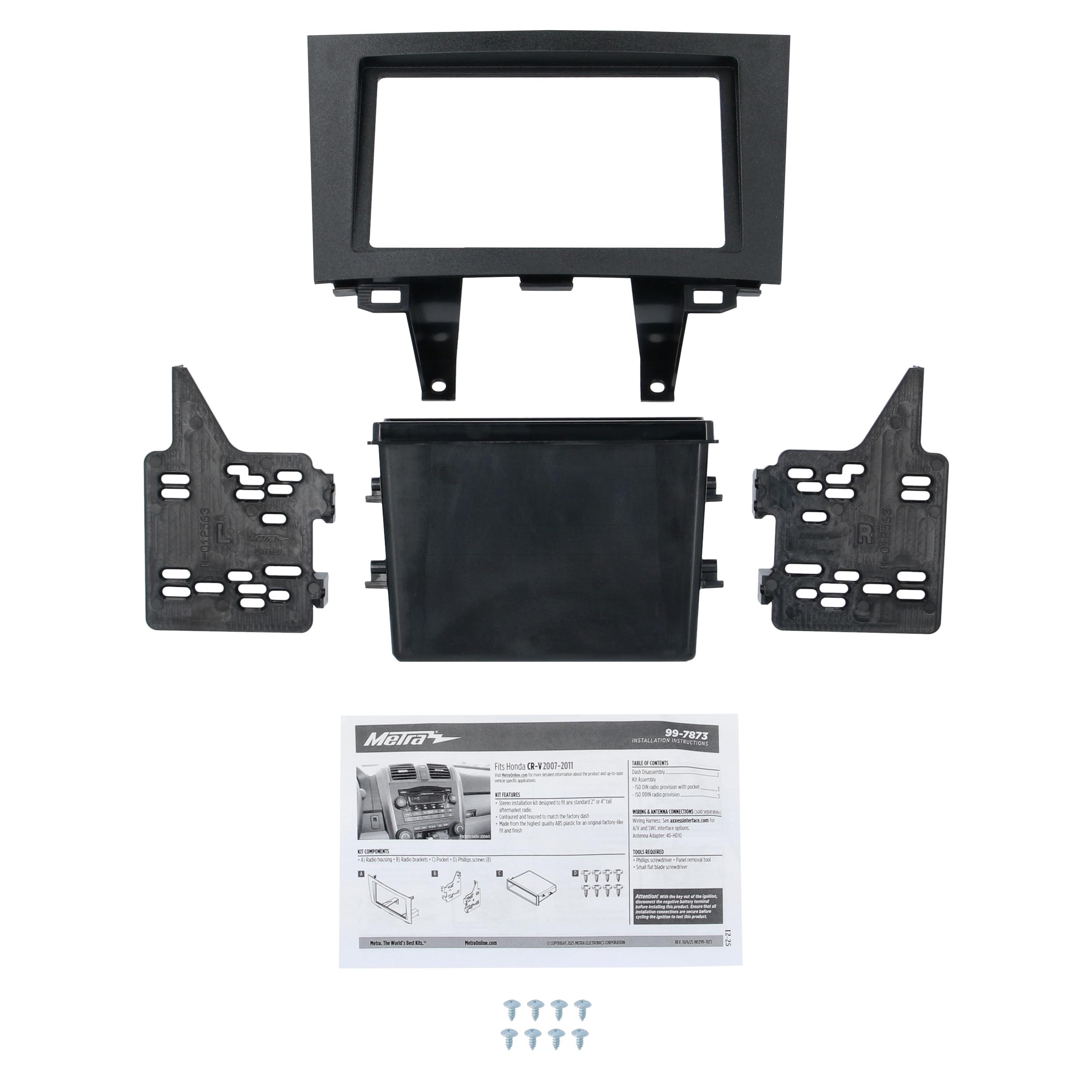 Stereo Installation Kit - Fits Honda CR-V 2007-2011