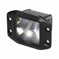 Blackout Flush Mount 3.5" Cube 4 LED Light - Flood