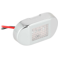 White 2-LED Accent Light - Stainless Steel Bezel