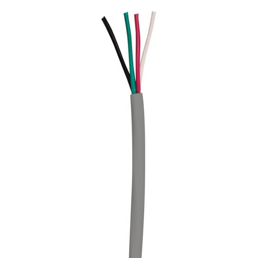 Jacketed Primary Wire 4 Conductor 16GA All Copper Blk/Grn/Re