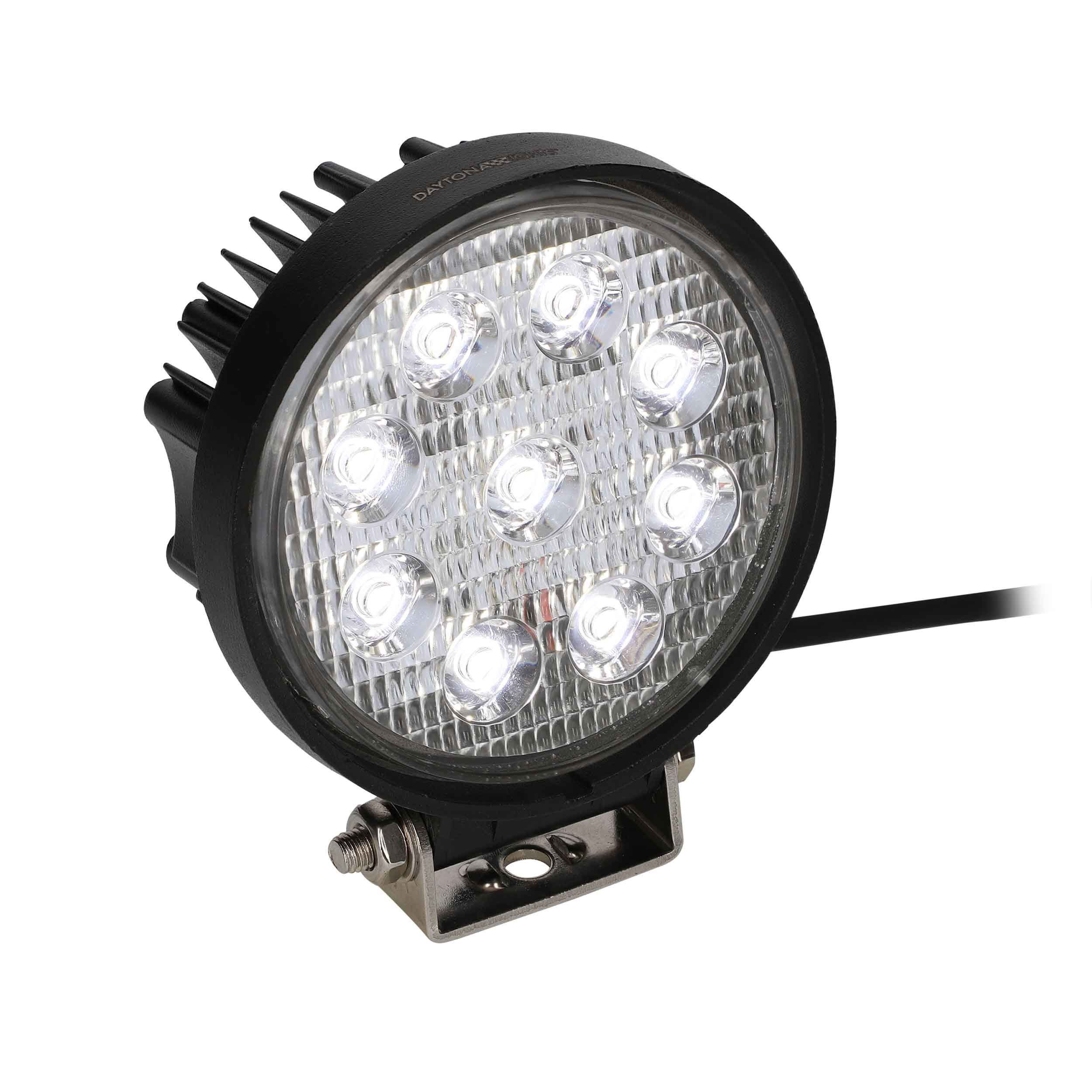 Daytona Lights Round Driving Lights - 9 LED (2PK)