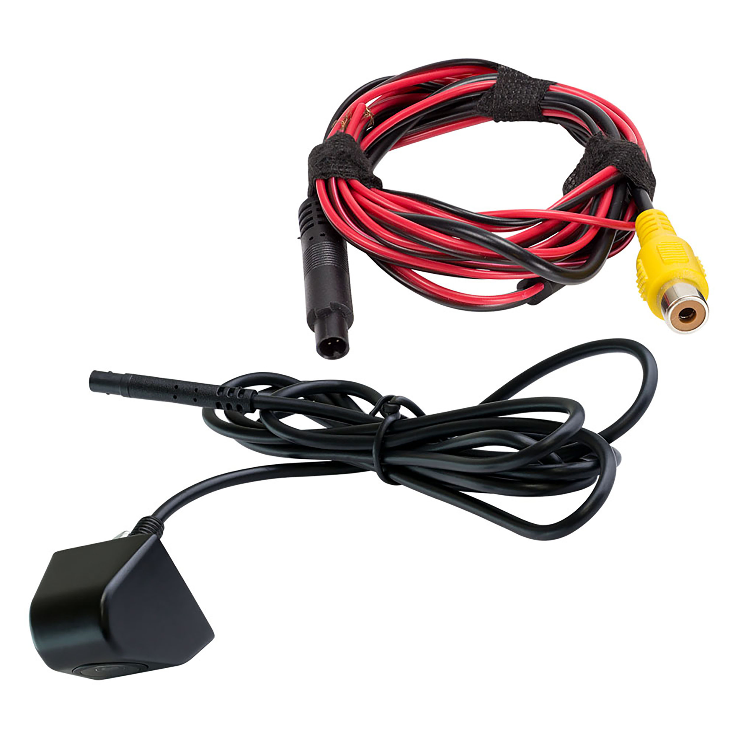 Above License Plate Backup Camera with Black Metal Housing