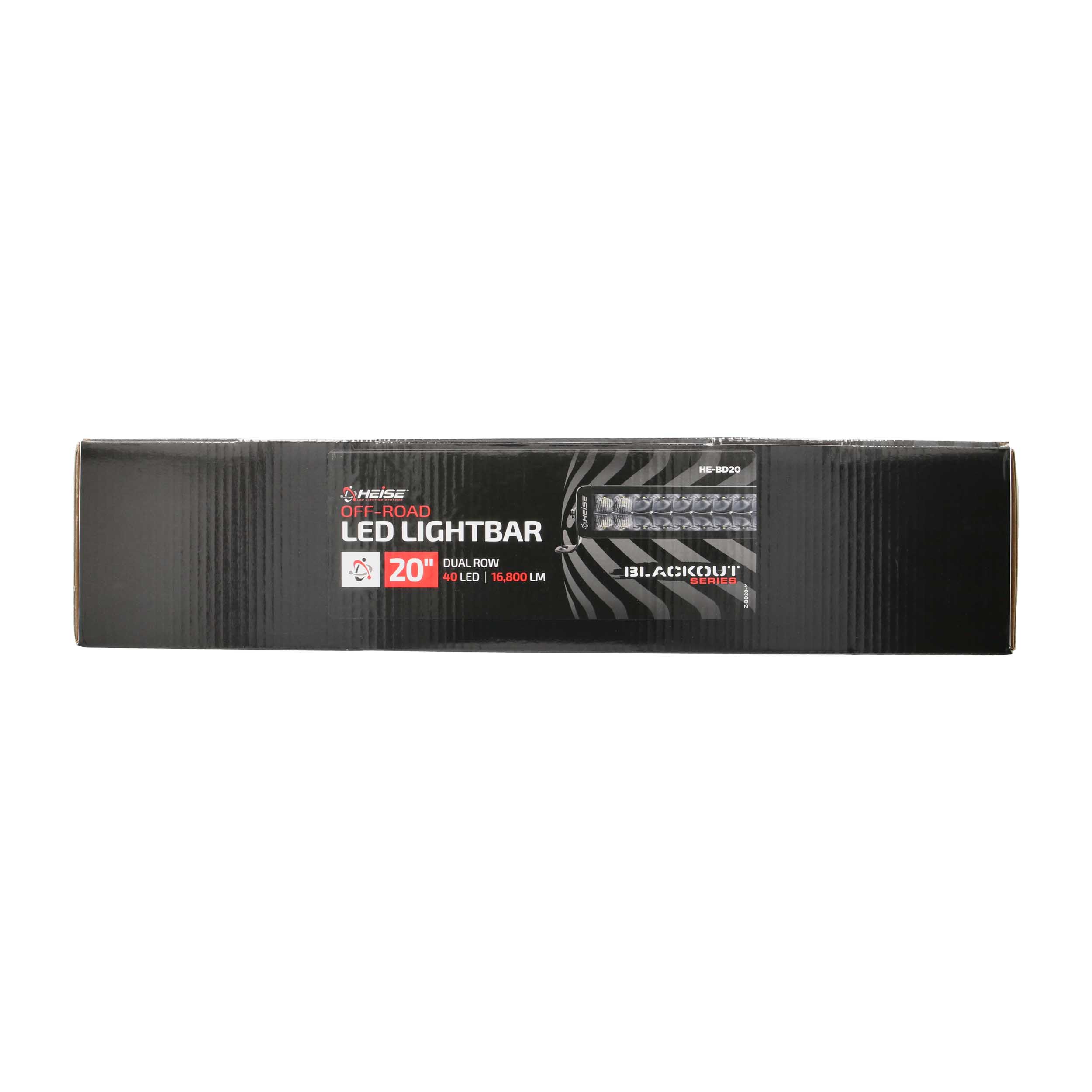 20" Blackout Dual Row - 40 LED - Lightbar