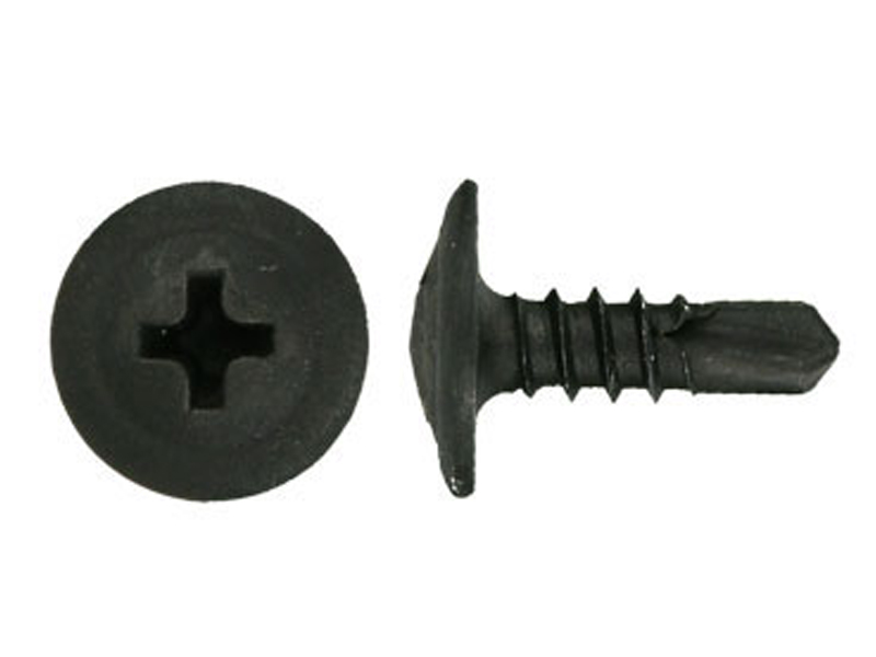 Phillips Wafer Head Tek Screw Zinc #8 x 1/2 Inch-Box of 500