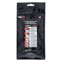 V6 2-Channel RCA Y Cable | 1 Female to 2 Male | 10 in