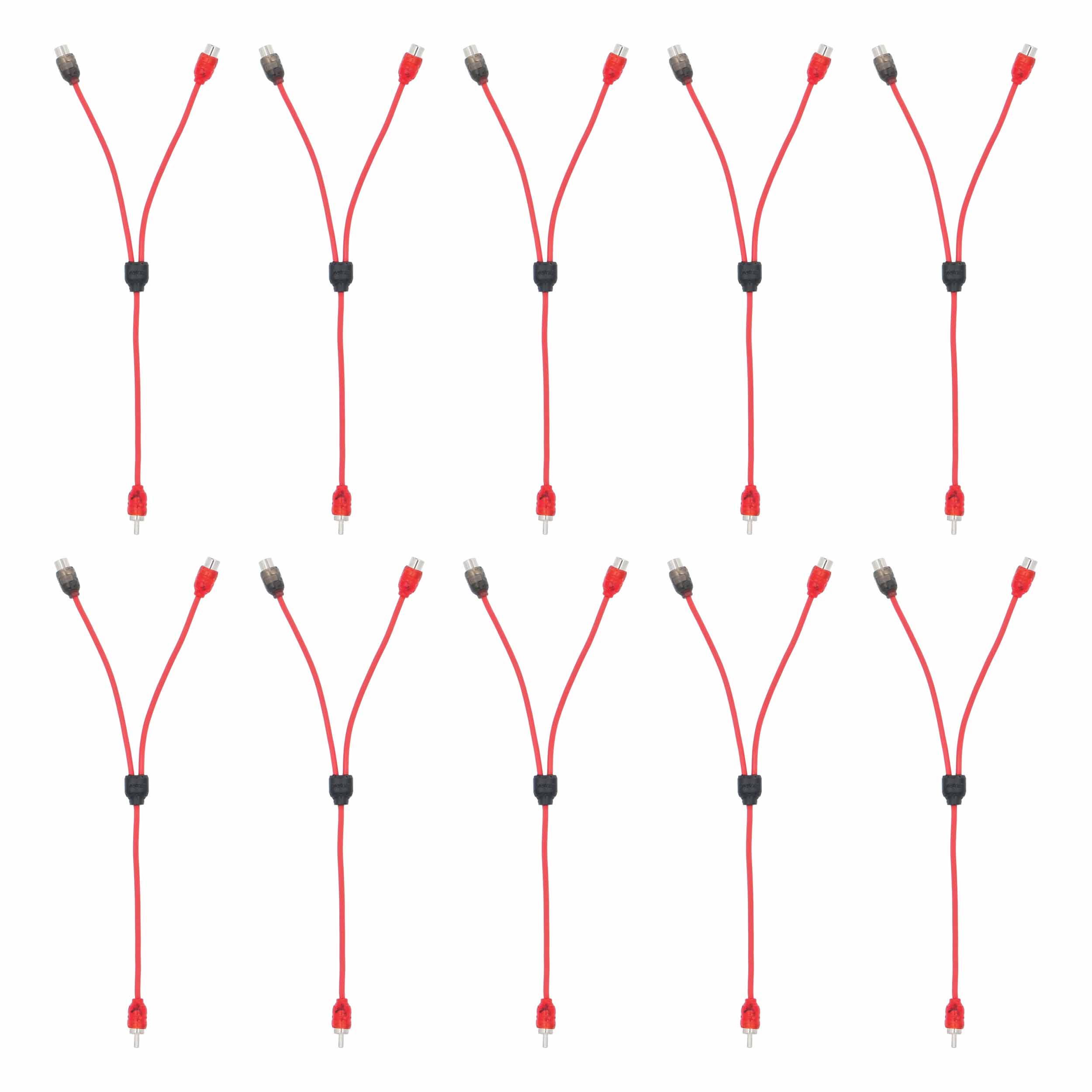 RCA v6 Series 2-Channel Audio Cable - 1M-2F