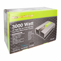 3000W Pure Sine Wave 12VDC to 120V AC Inverter