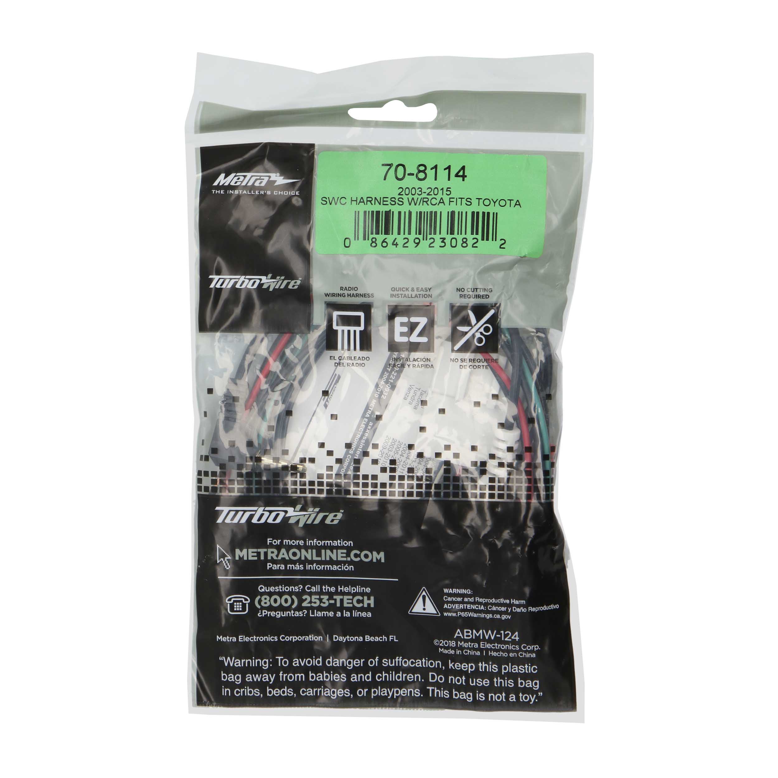 SWC Add-On Harness - Fits Toyota 2002-2015