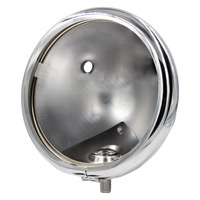 Chrome Headlight Housing Bucket - 5.6 Inch