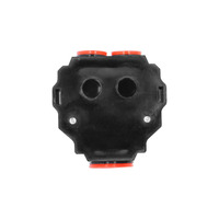 Ground Distribution Block | 1/0- 4 AWG In, (2) 4-8 AWG Out