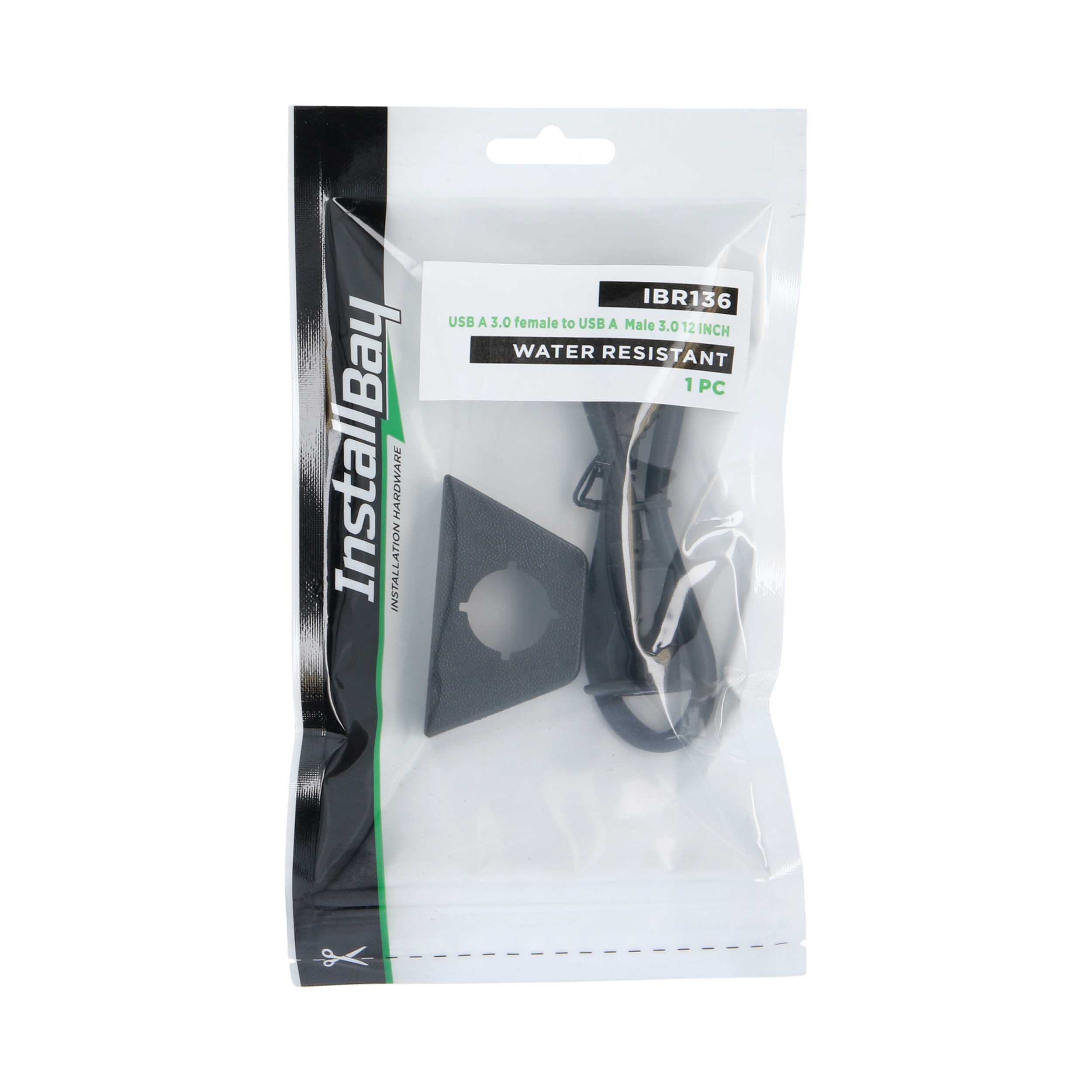 USB A 3.0 Female To USB A Male 3.0 1 Ft.