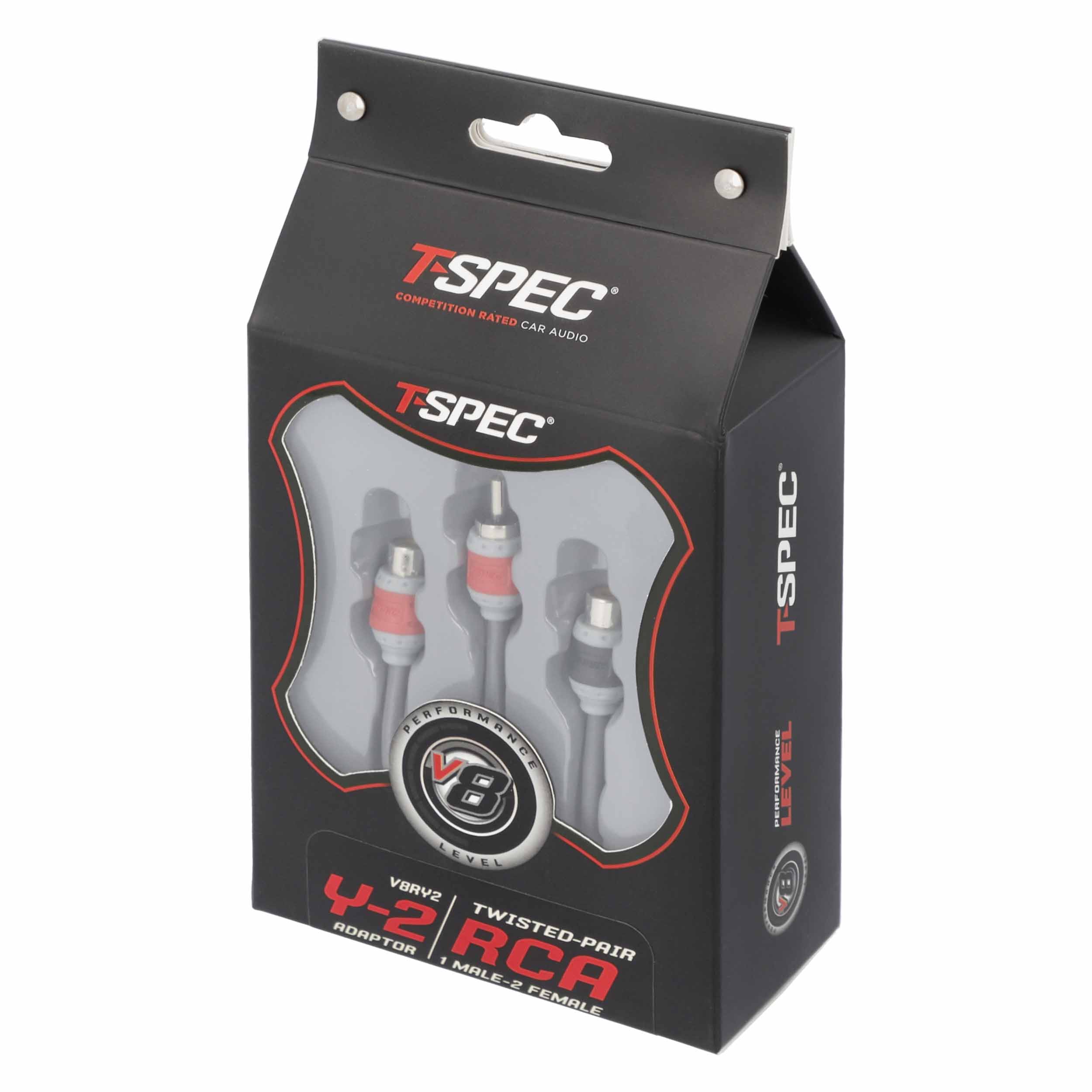 RCA v8 Series 2-Channel Audio Cable - 1M-2F