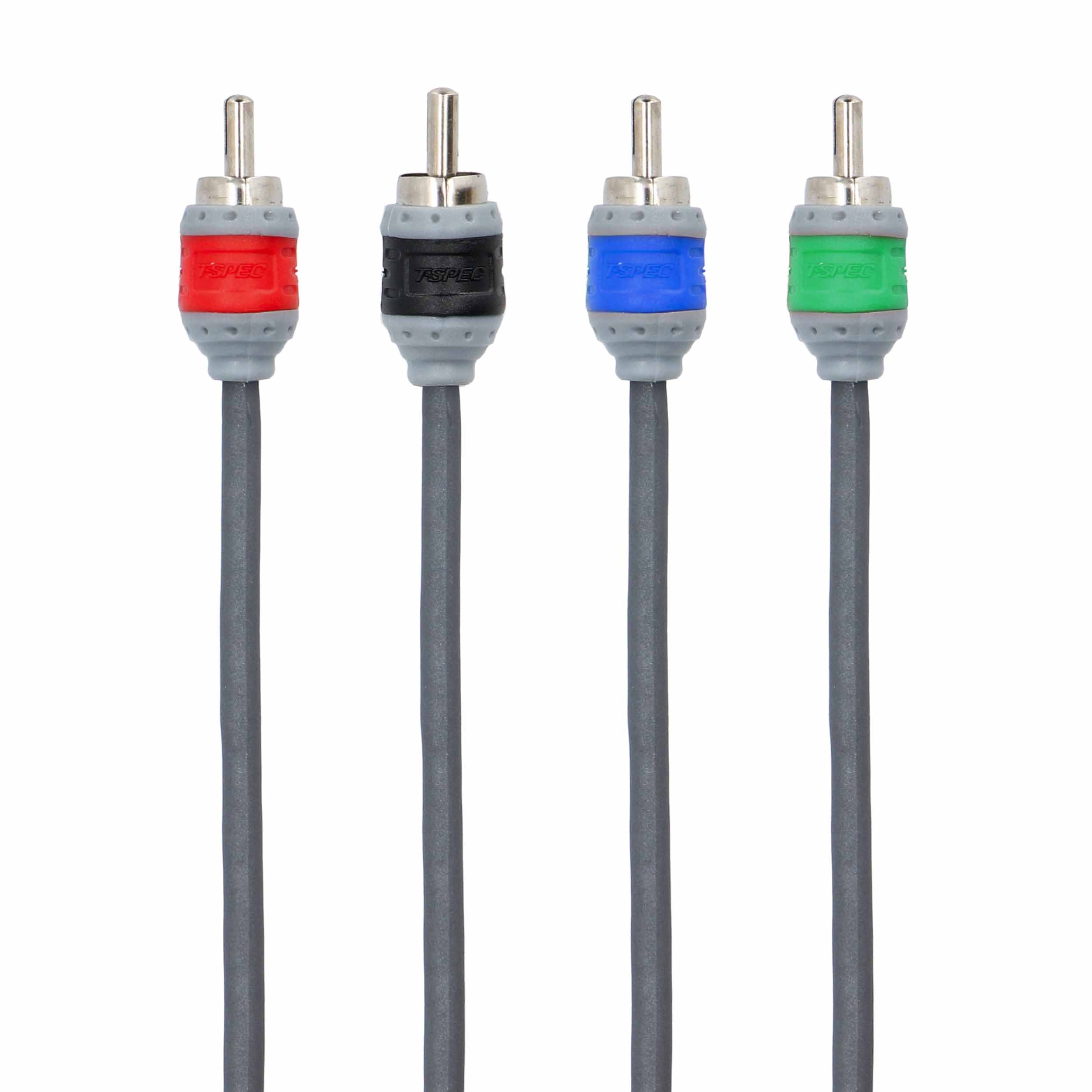 RCA v8 Series 4-Channel Audio Cable - 17 FT