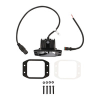 Blackout Flush Mount 3.5" Cube 4 LED Light - Spot