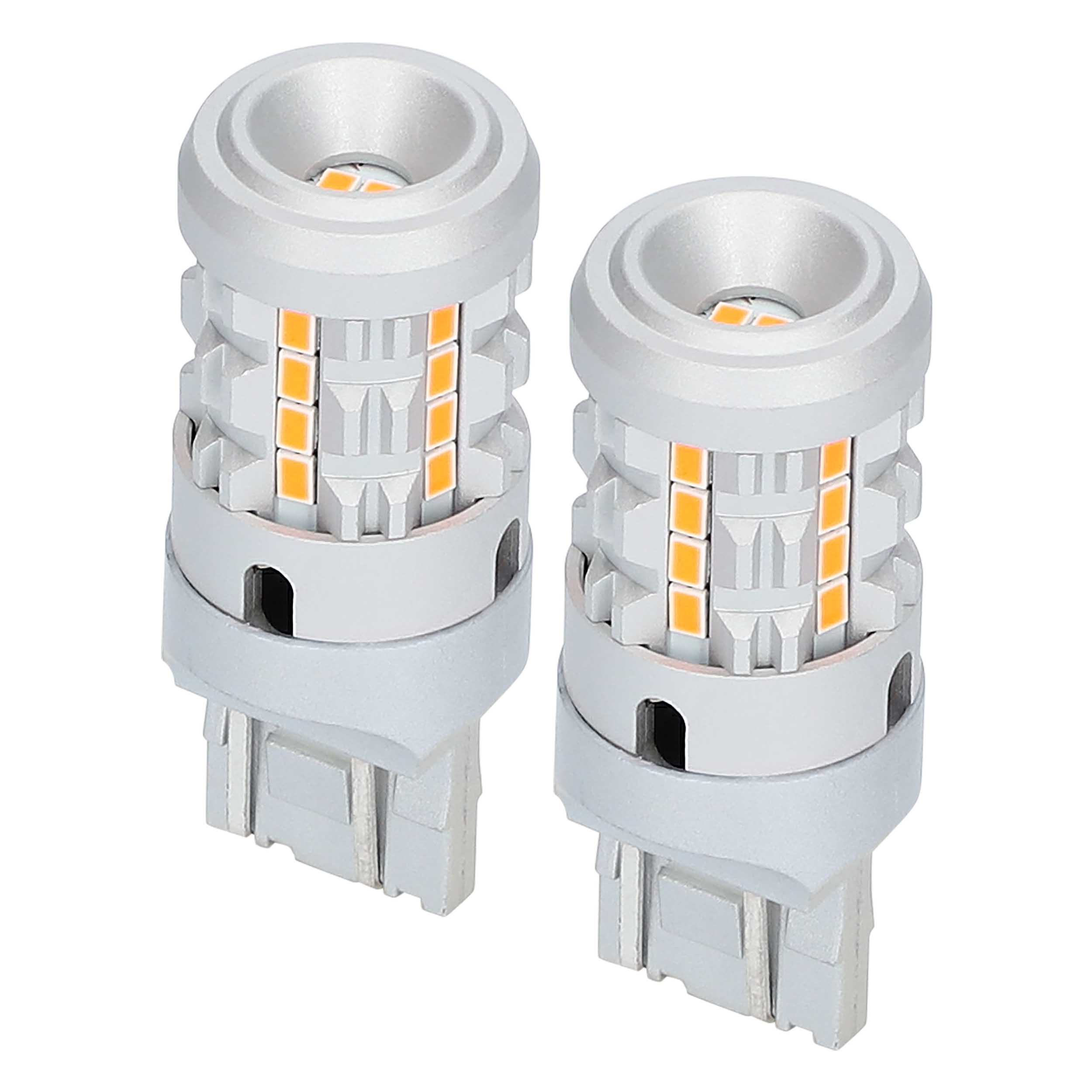 7443 Amber Bulbs with Integrated Internal CANBUS System - 2-