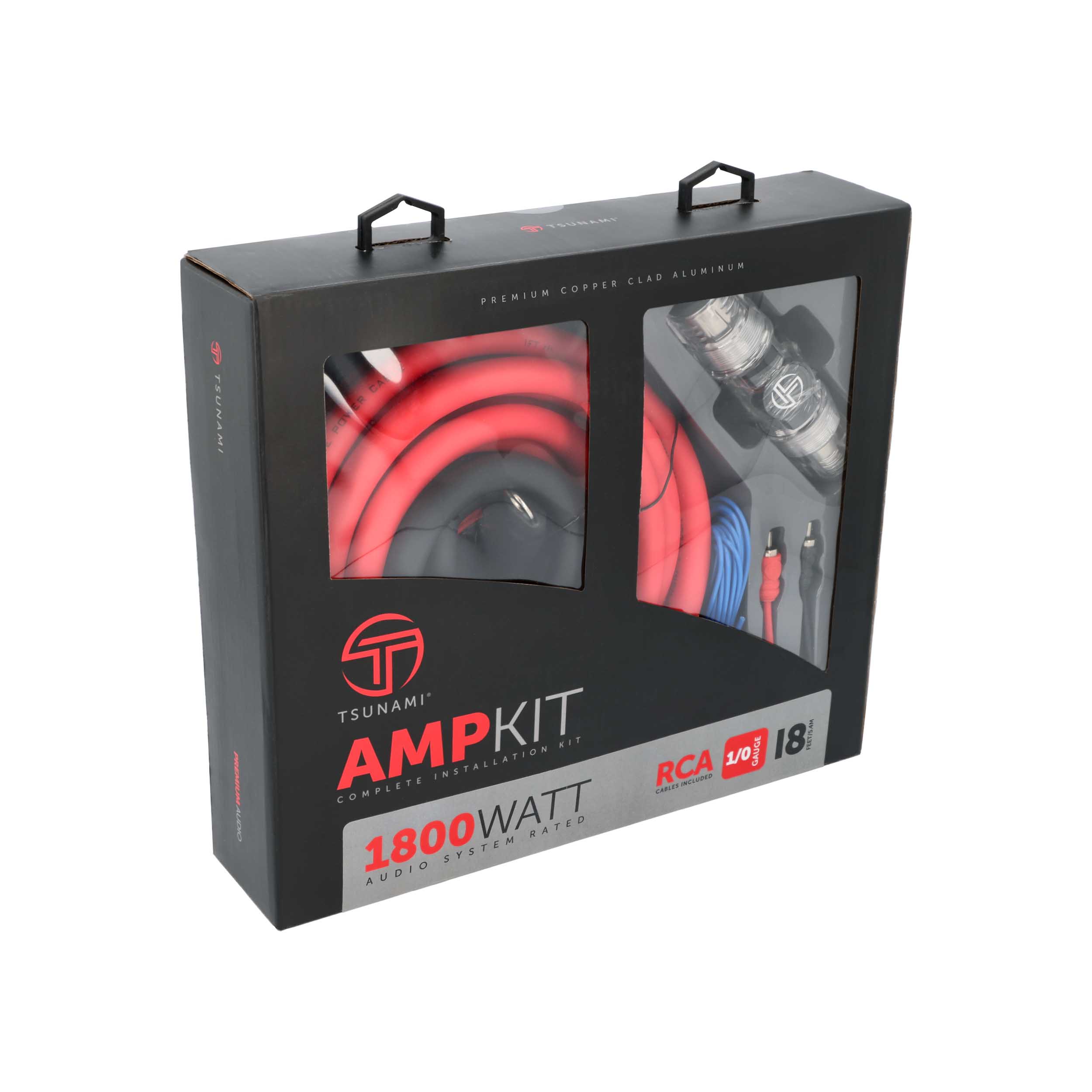 1800W 1/0GA CCA Amp Kit