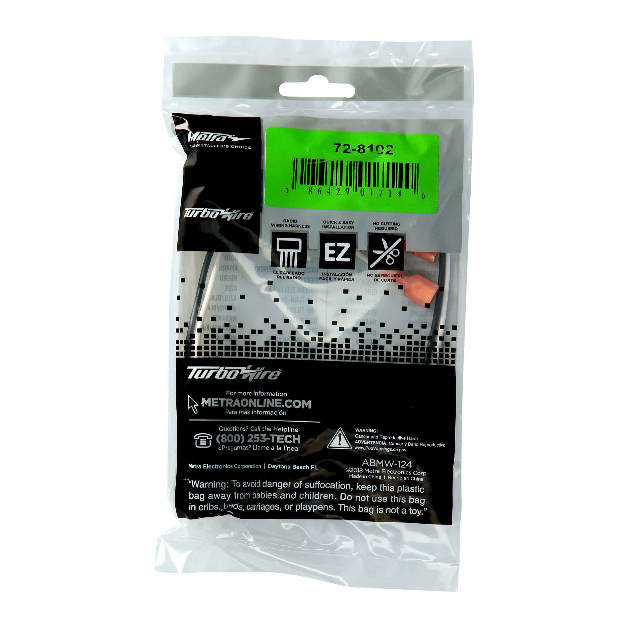 Toyota 89-03 Speaker Harness - Pair