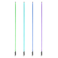 RGB Fiber Optic Whip Light - 6 Ft