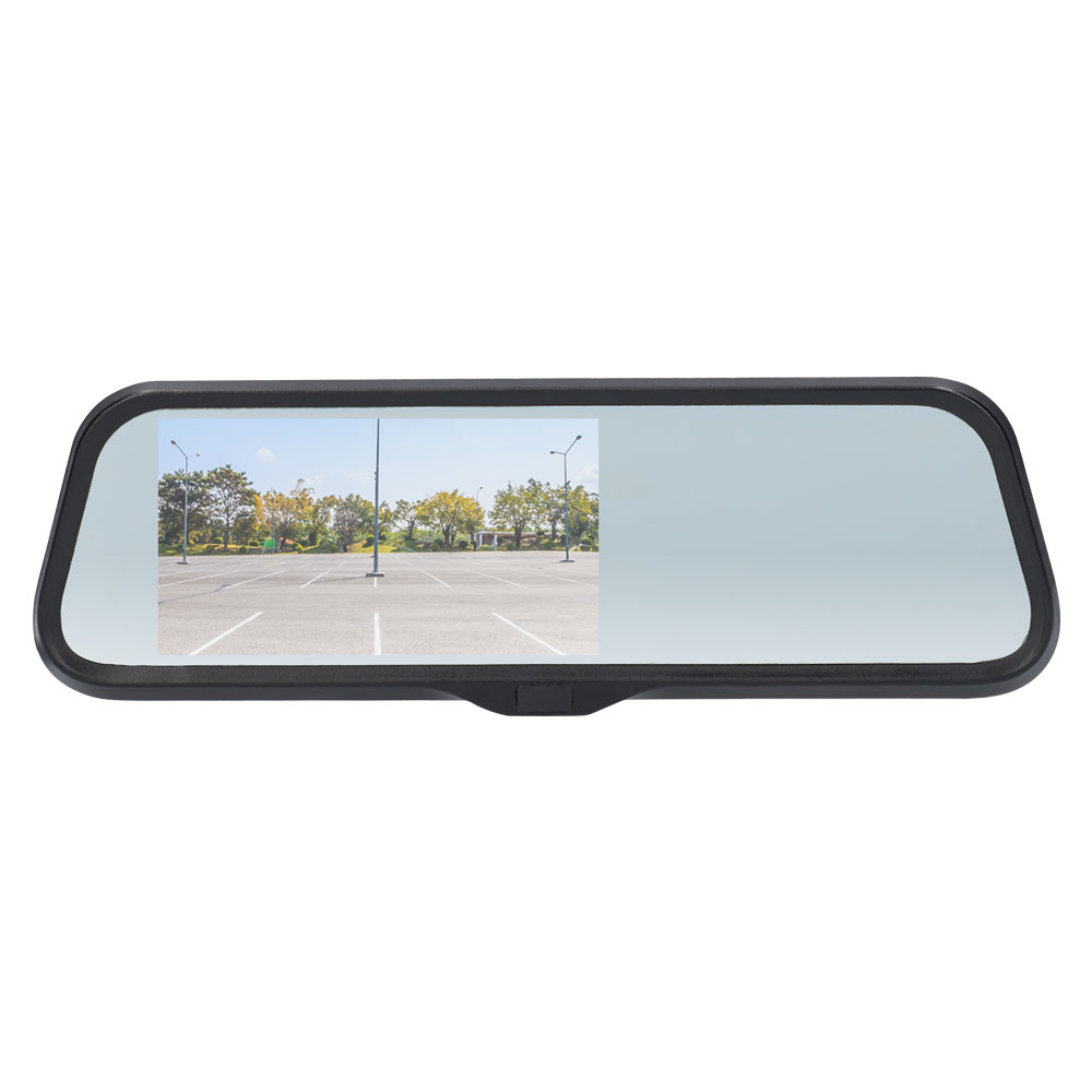 Water-Resistant Rearview Mirror with 4.5 inch Monitor