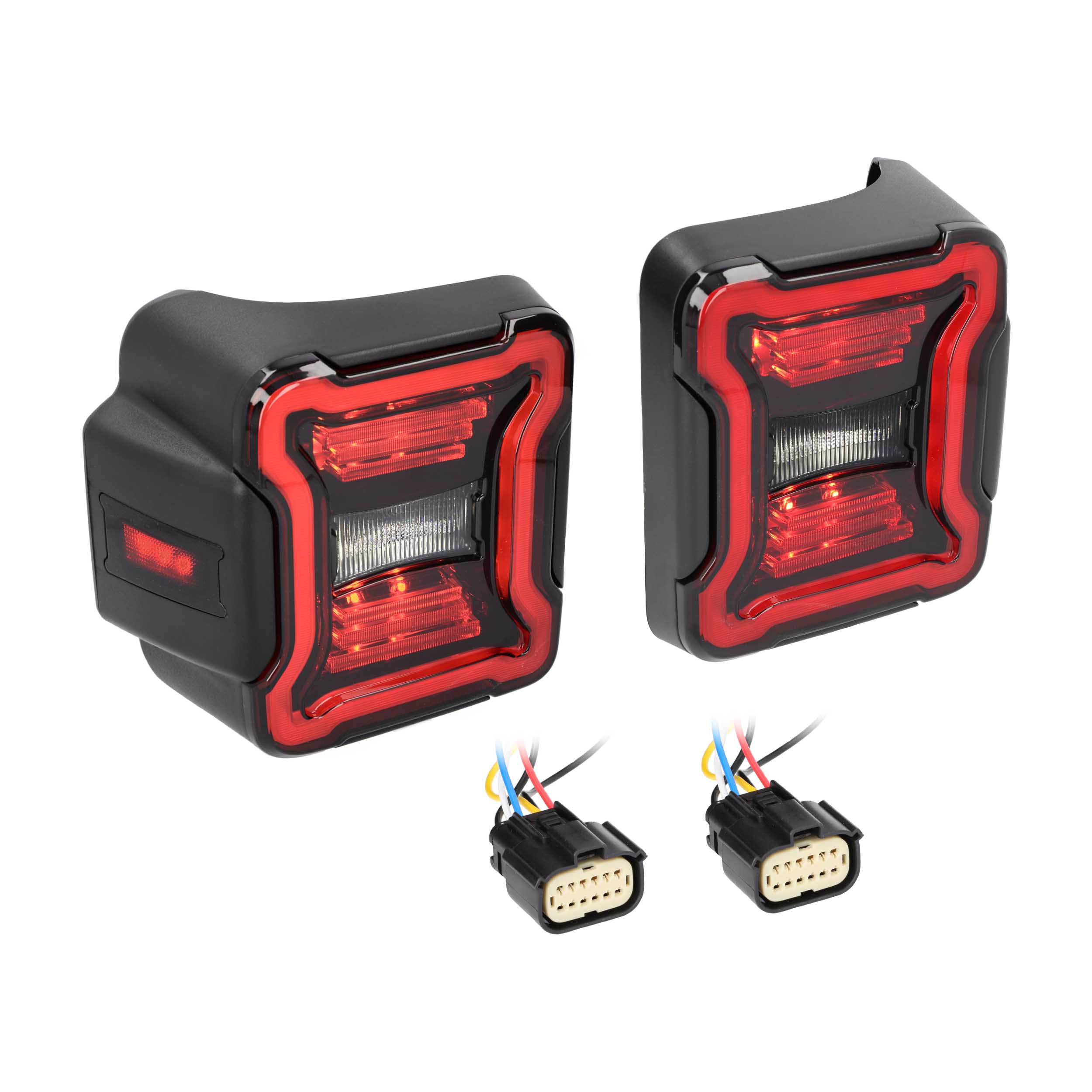 Smoked Taillight - Fits 2018-Up* Jeep Wrangler JL