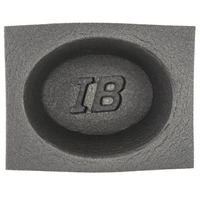 Acoustic Speaker Baffles 4x6 Inch Oval - Pair