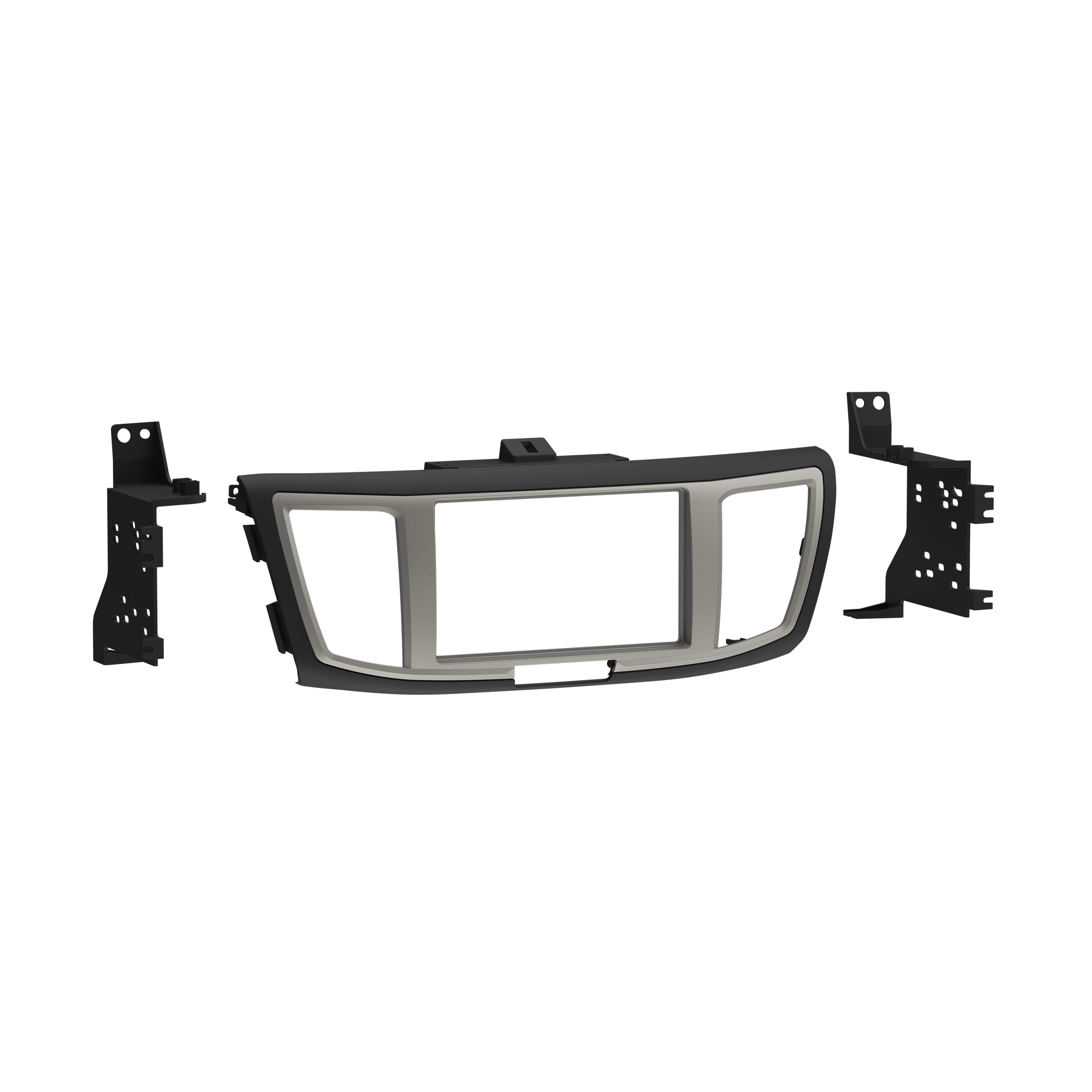 Fits Honda Accord 13-17 Black W/ Silver Trim