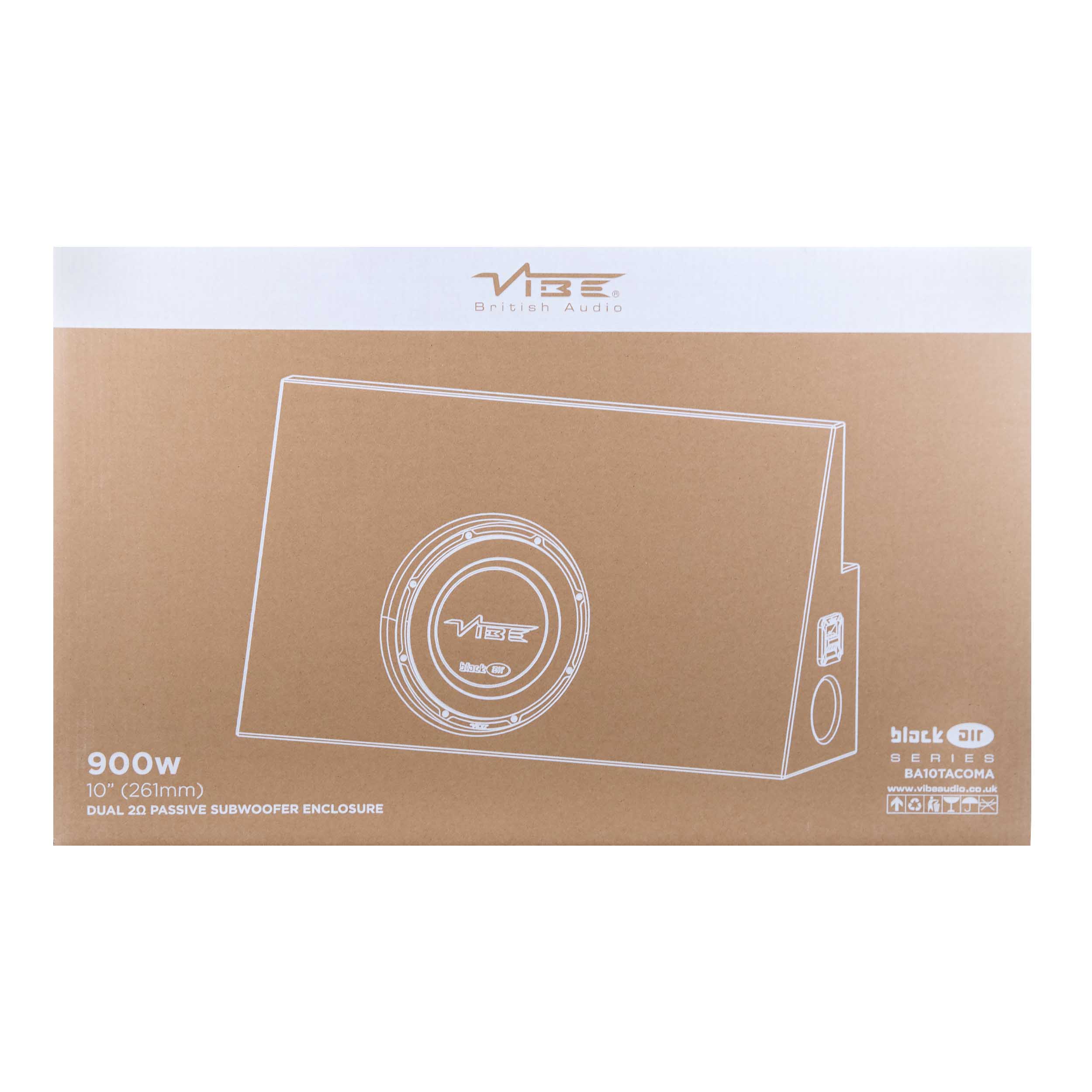 OEM-Fit Sub Enclosure - Toyota Tacoma Double Cab 2016-2023