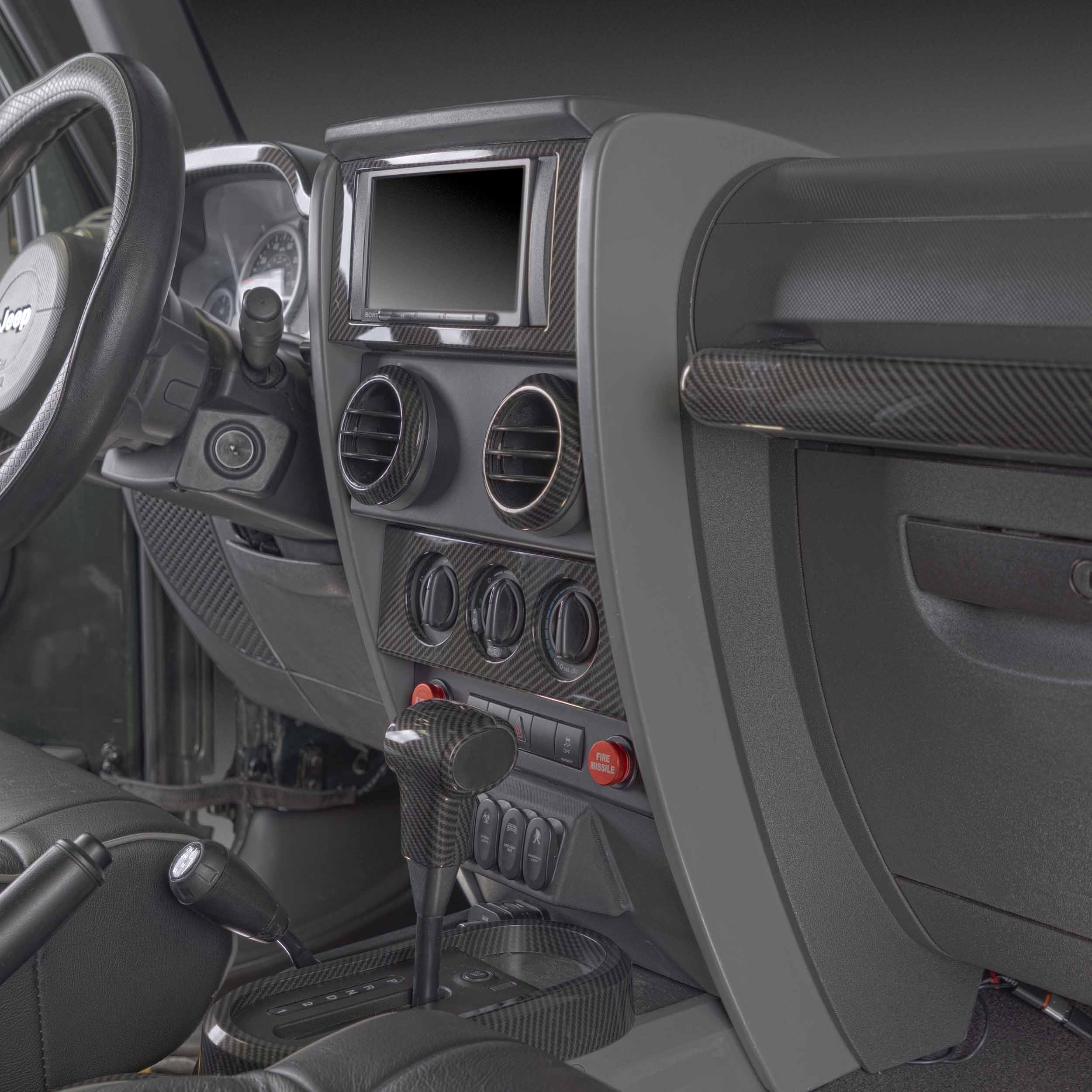 Dash Panel - Jeep Wrangler JK 2007-2010