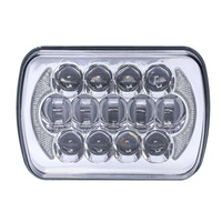 LED Light with Silver Face - 5"x7", 17 LED