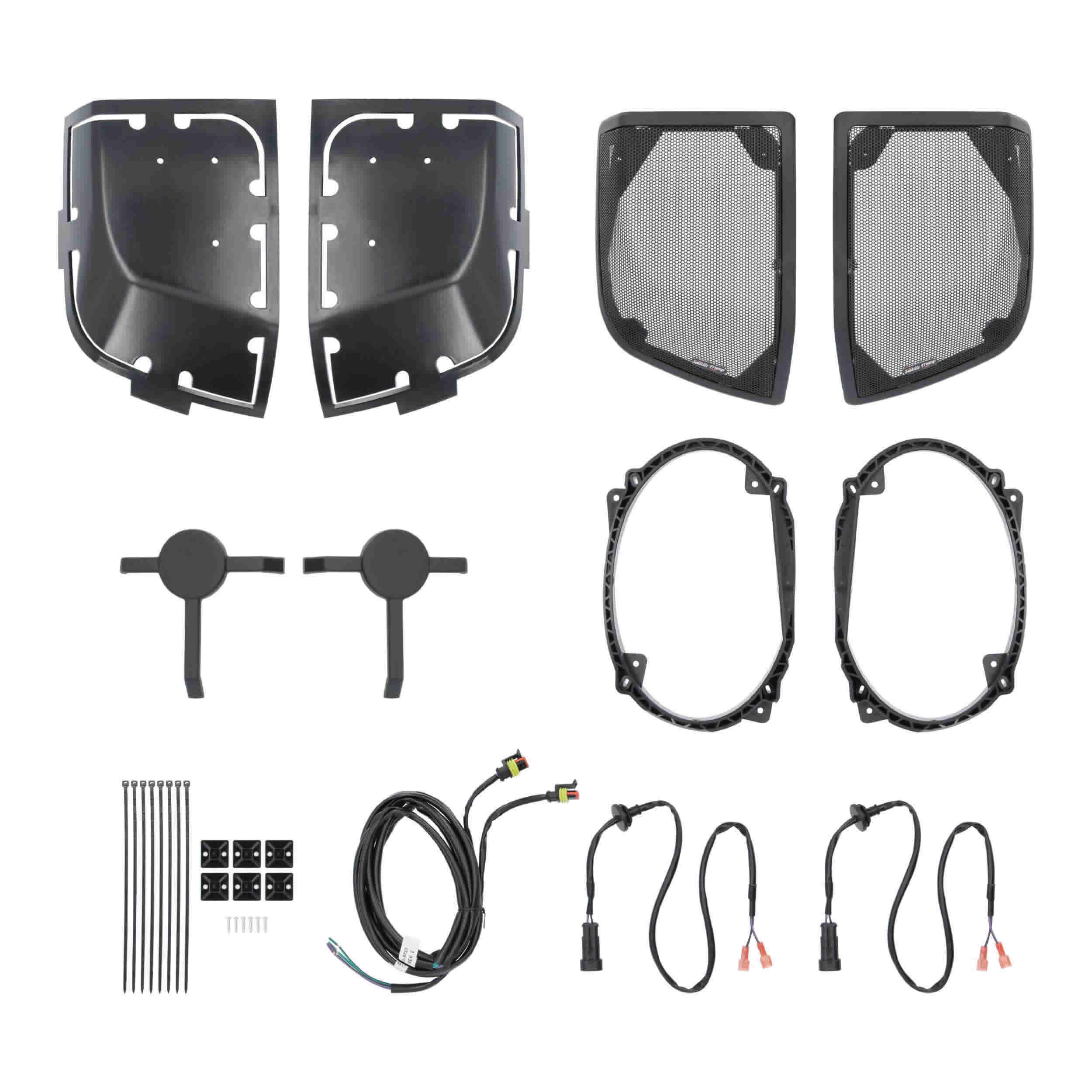 CUT-IN SADDLEBAG LIDS - FITS HARLEY-DAVIDSON 2014-2023.5