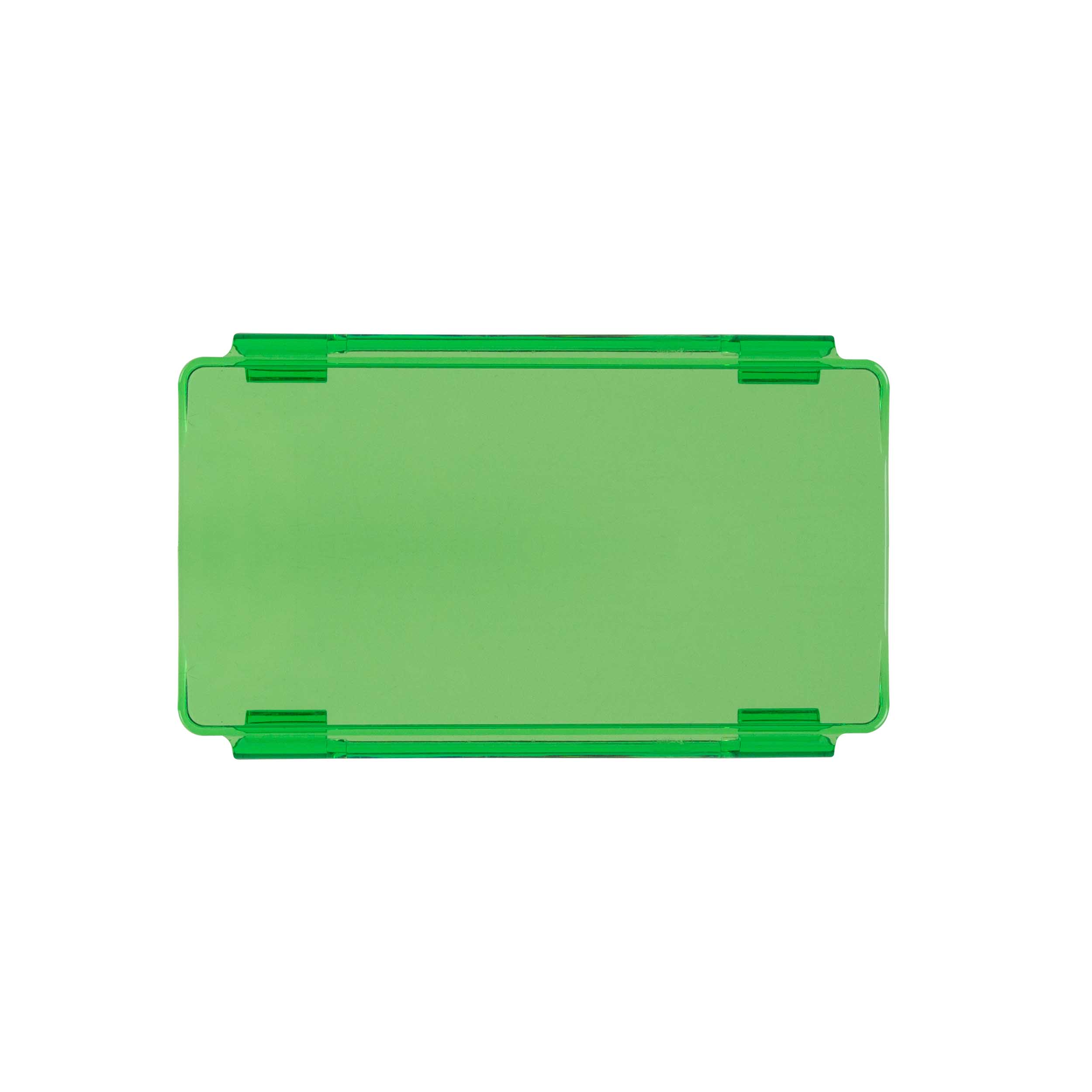 Green Protective Lens Cover for Straight Light Bars - 6 Inch