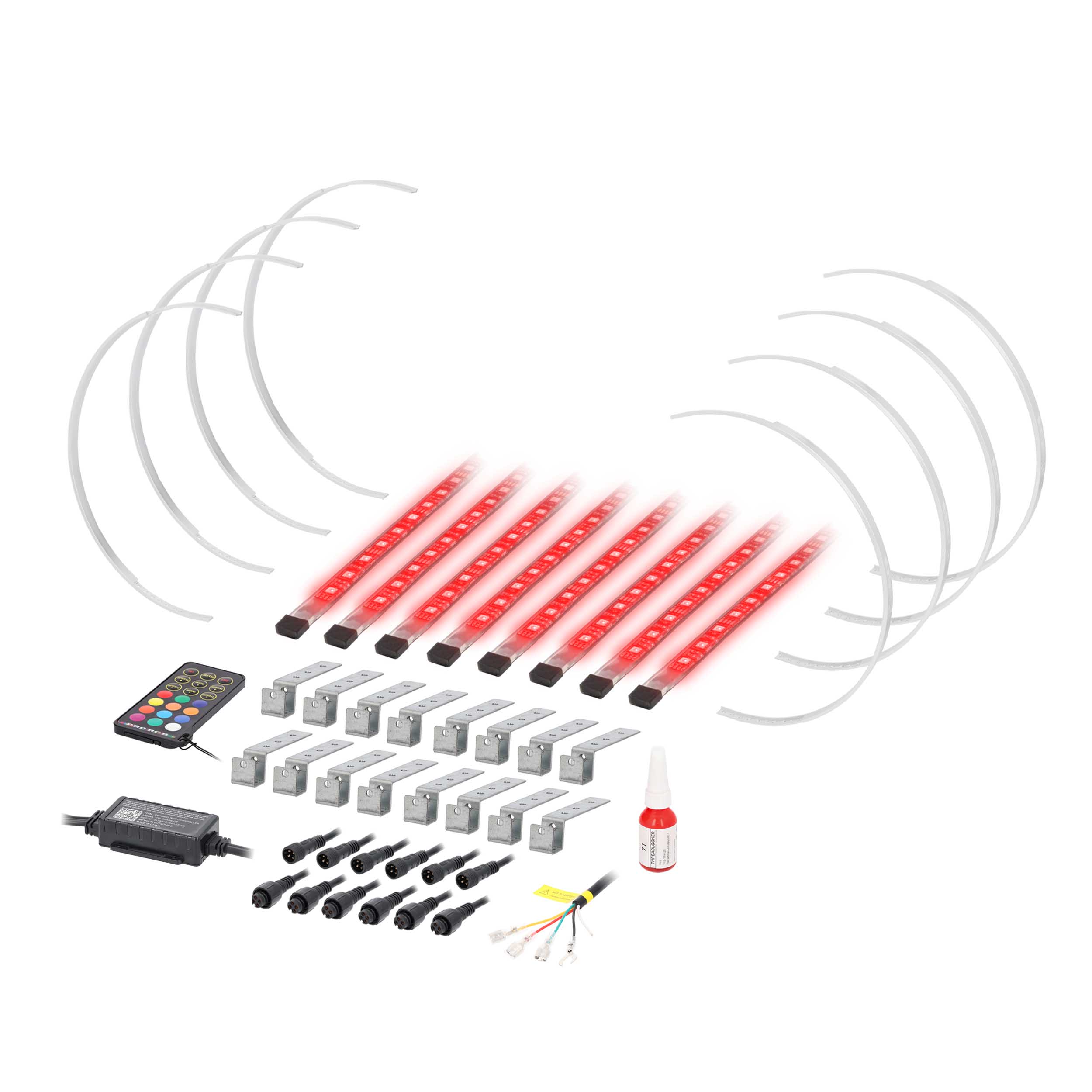 RGB Expandable Wheel Rings - 11"-14"