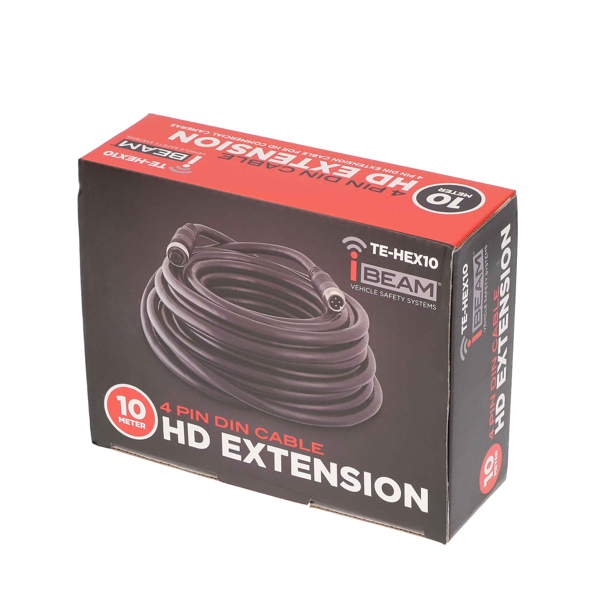 HD 4 Pin DIN Cable Extension Cable - 10 Meters