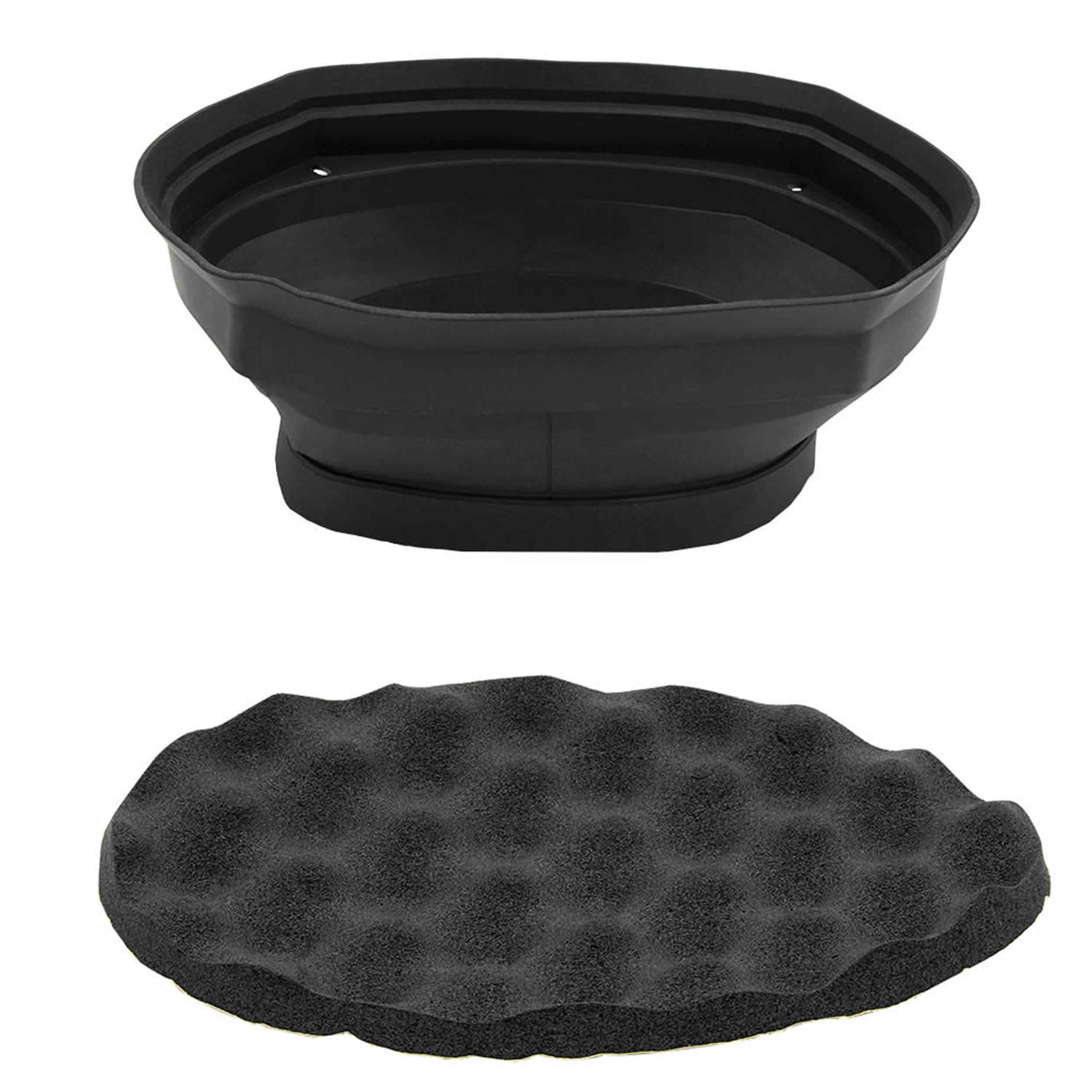 2 Piece Speaker Baffle Kit 6X9 Inch - Pkg/Pair