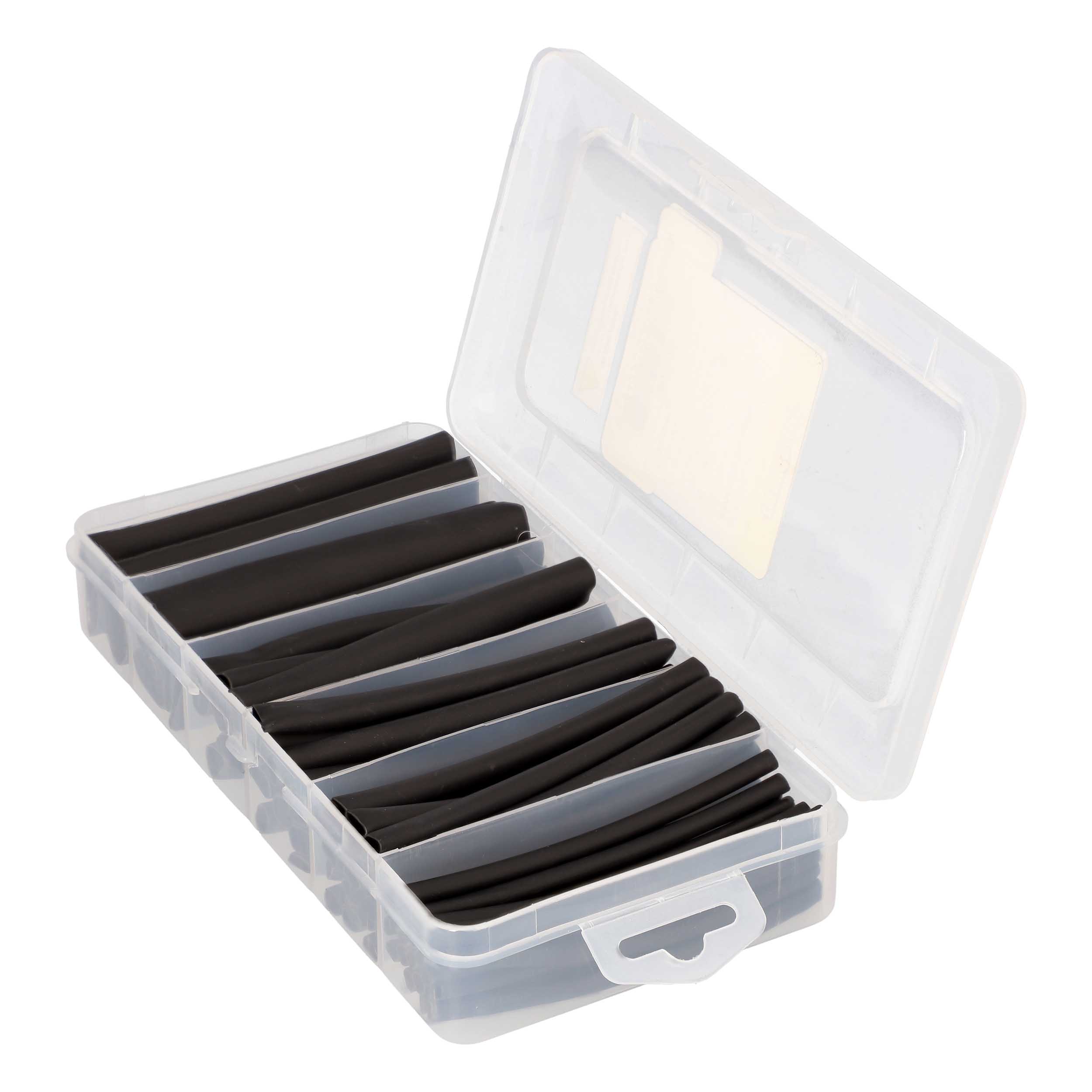 62 Pc Dual Wall Heat Shrink Tubing Kit - 4in Assorted 3:1 Bl