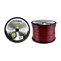 Speaker Wire 12 Gauge All Copper Red-Black Paired Coil - 500